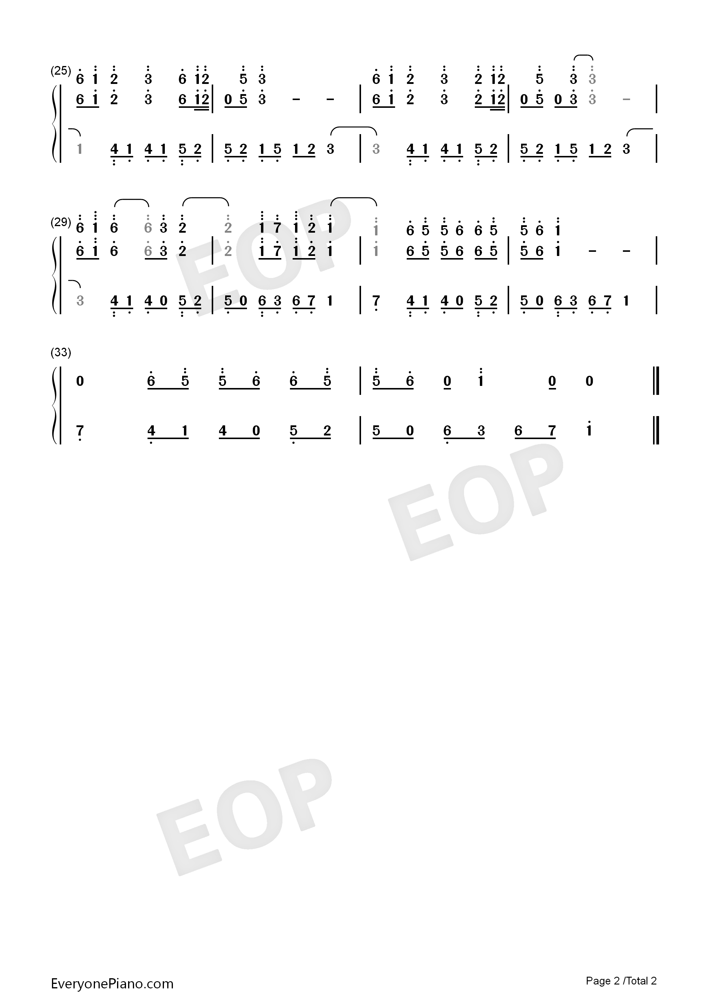 爱殇钢琴简谱_小时演唱