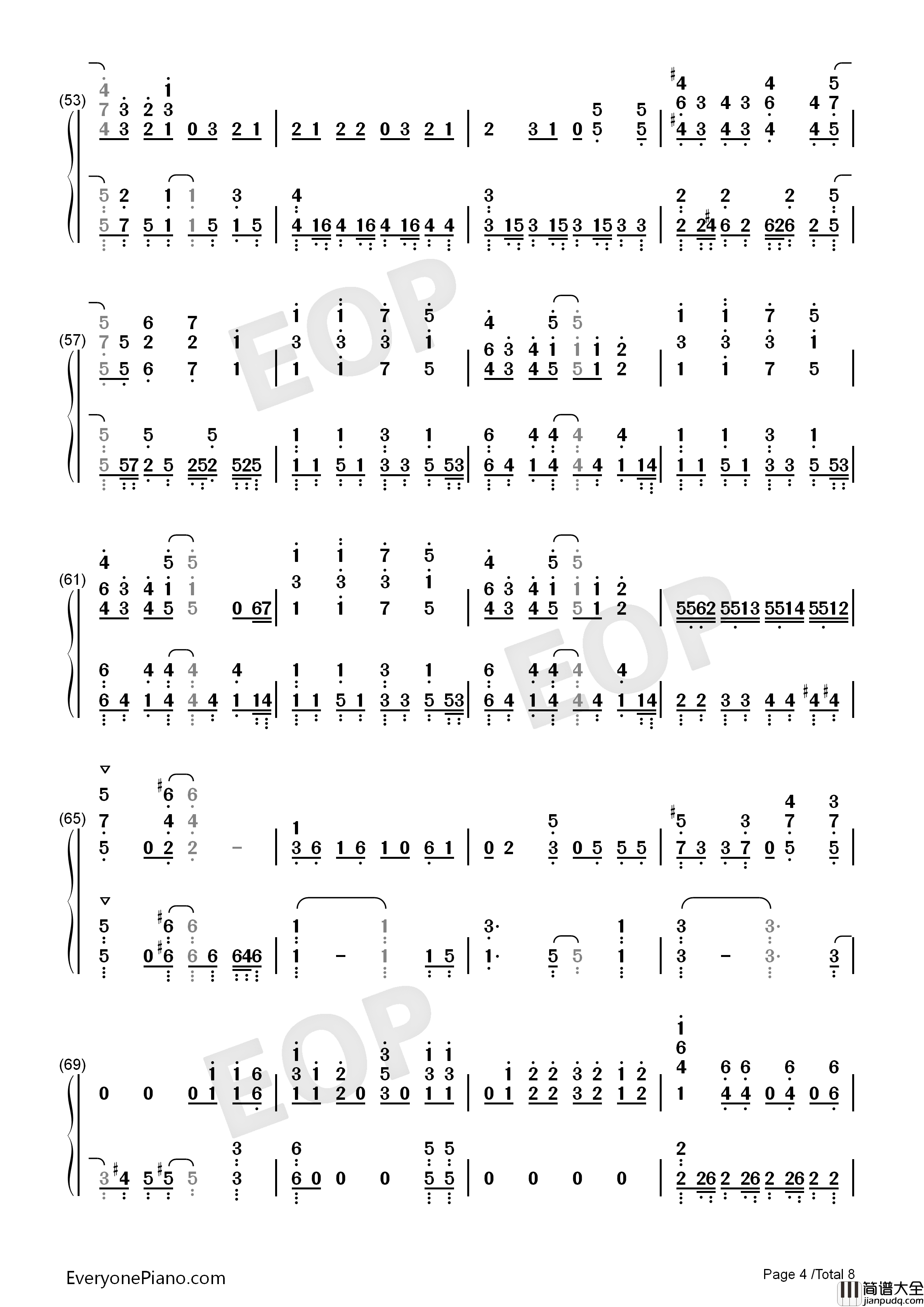 BABY钢琴简谱_甜蜜子弹演唱