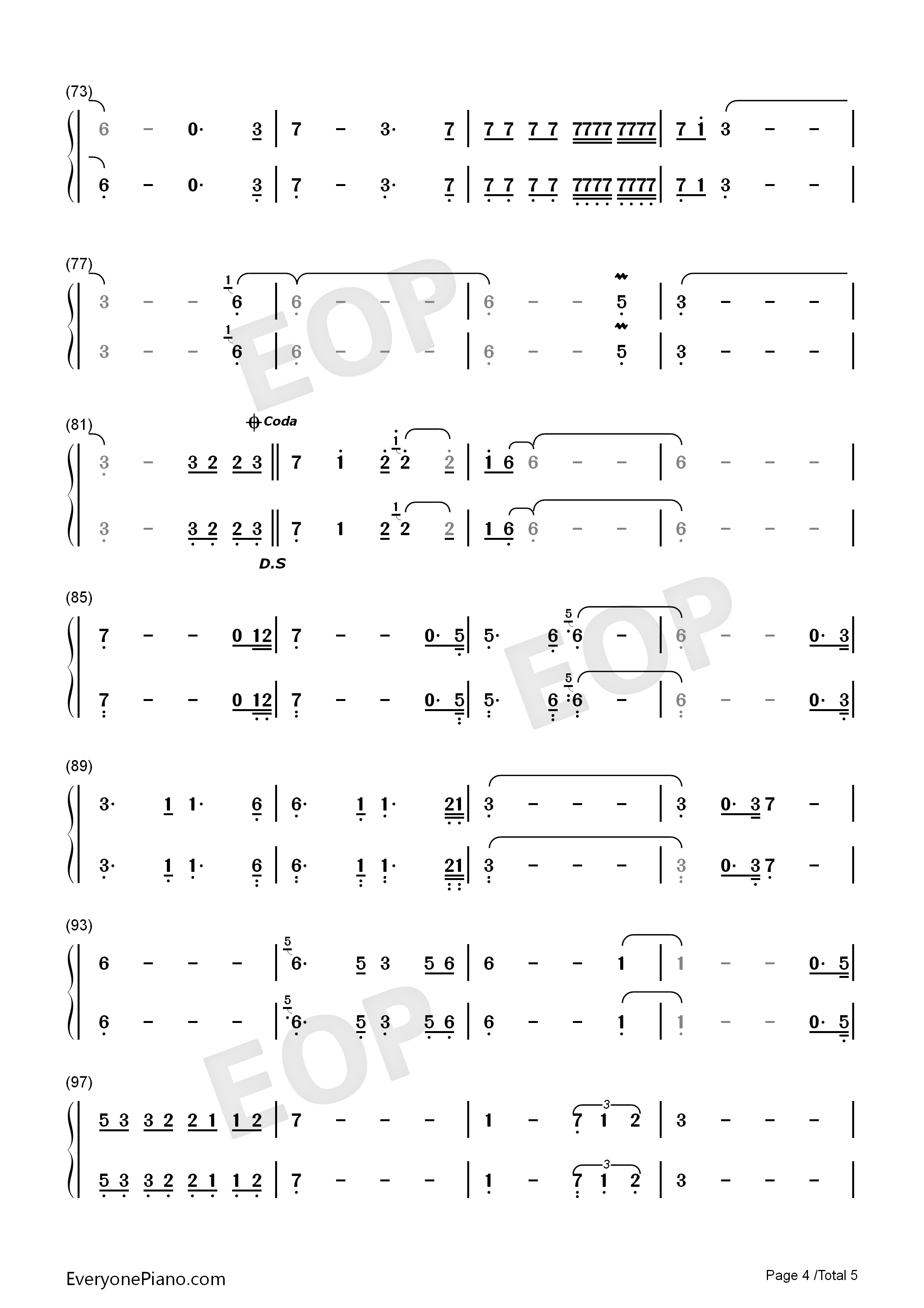 醉春风钢琴简谱_金学峰演唱