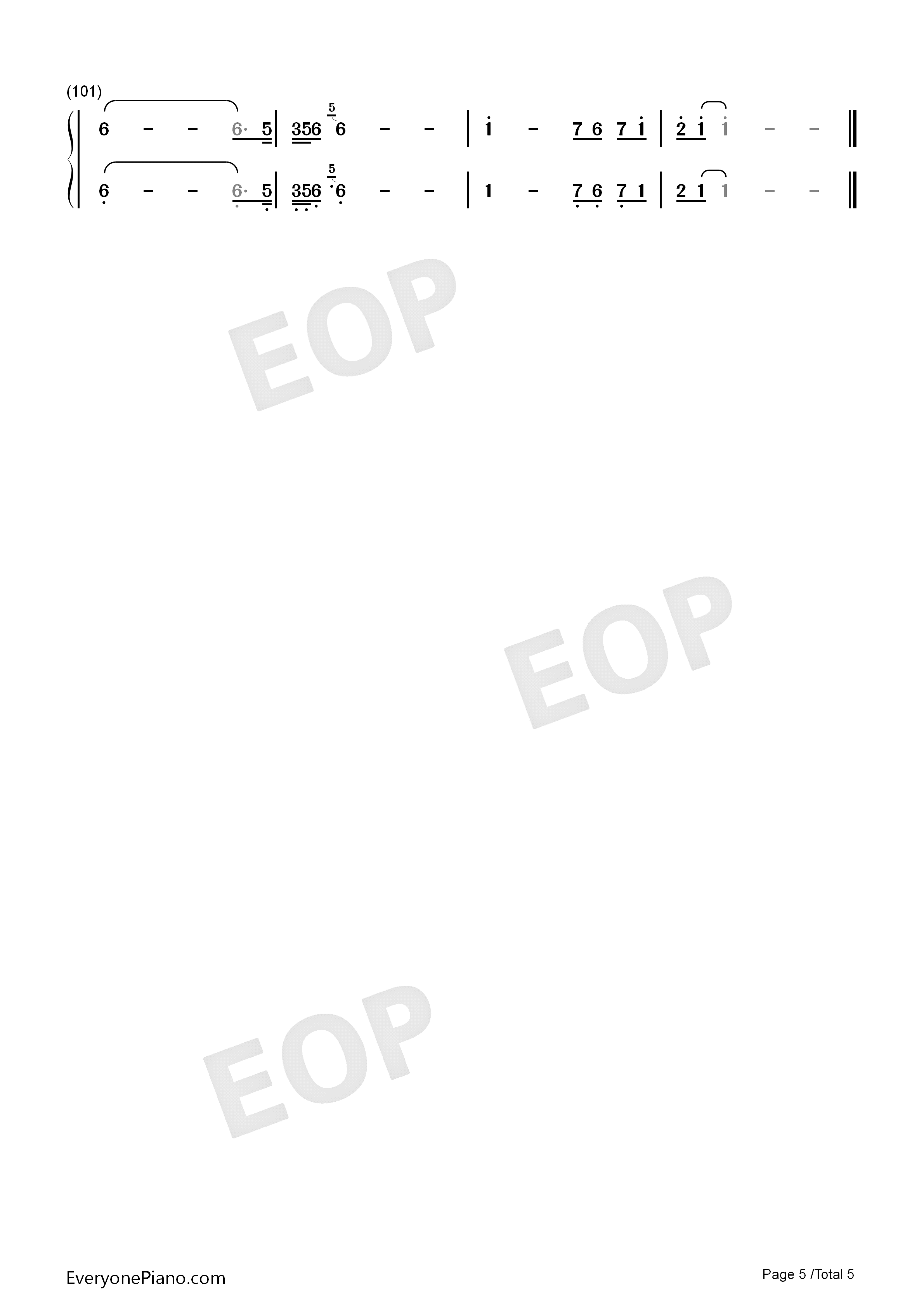 醉春风钢琴简谱_金学峰演唱