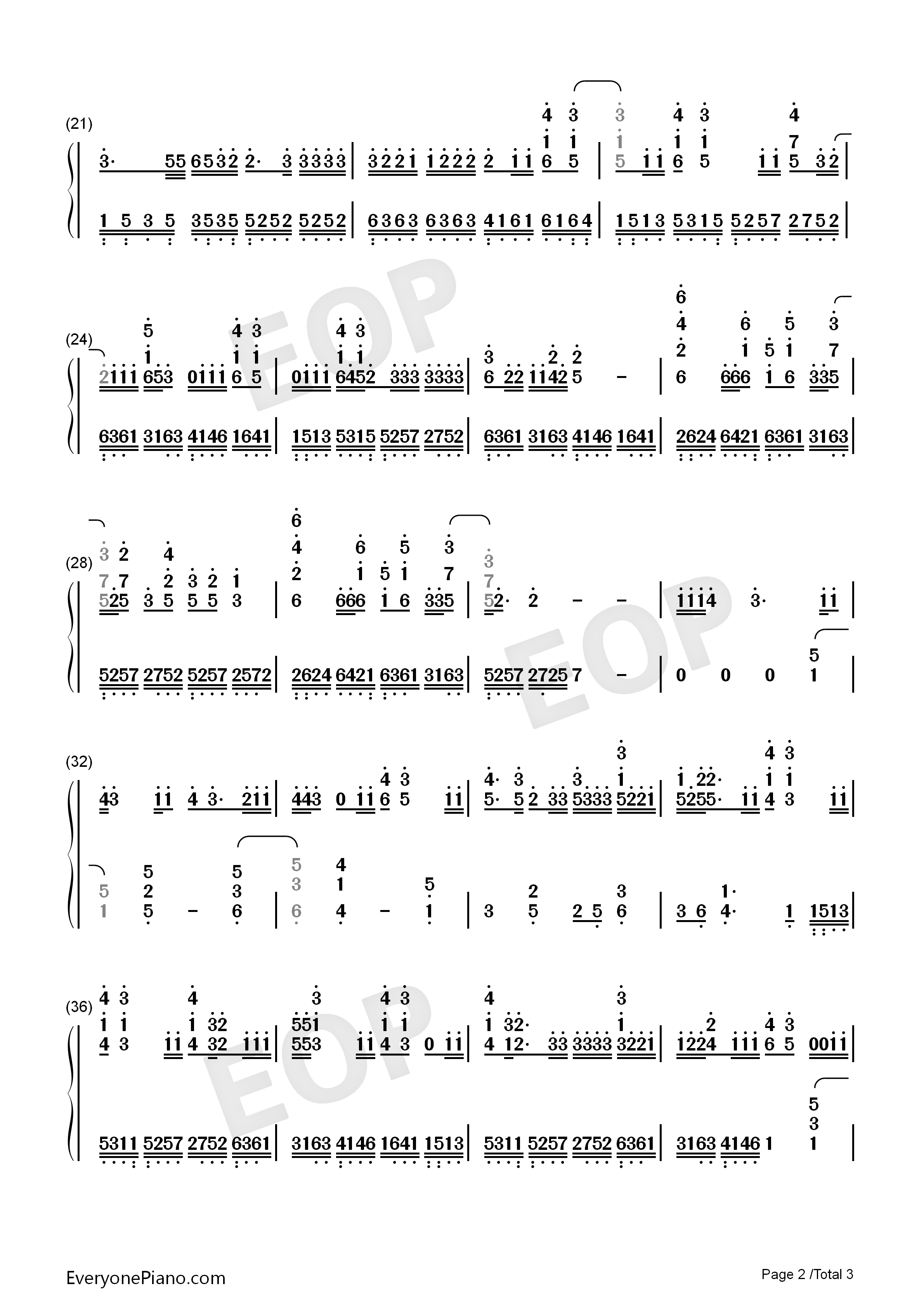 Someone_You_Loved钢琴简谱_Lewis_Capaldi演唱