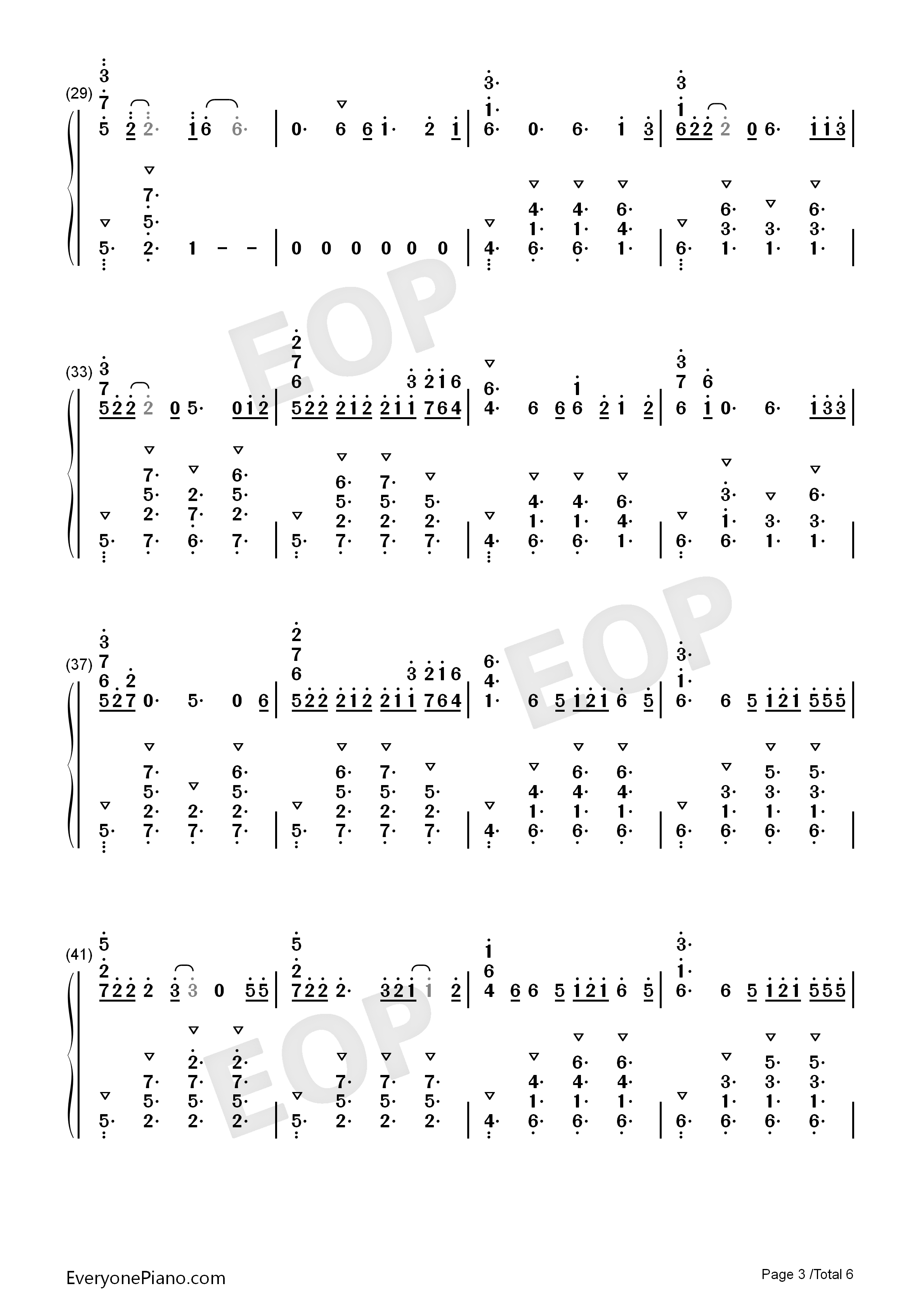 Flux钢琴简谱_Ellie_Goulding演唱