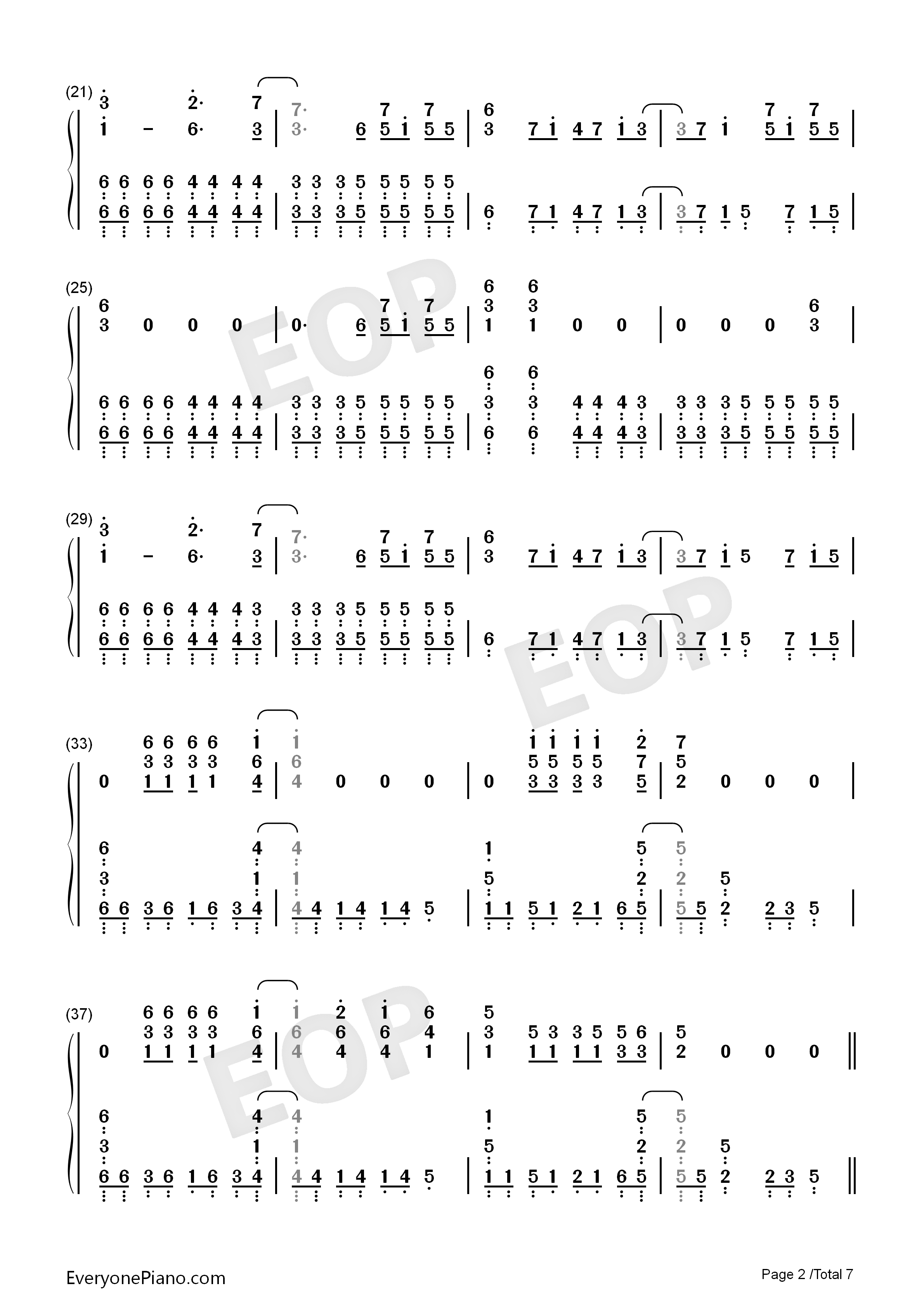 Square_Hammer钢琴简谱_Ghost演唱