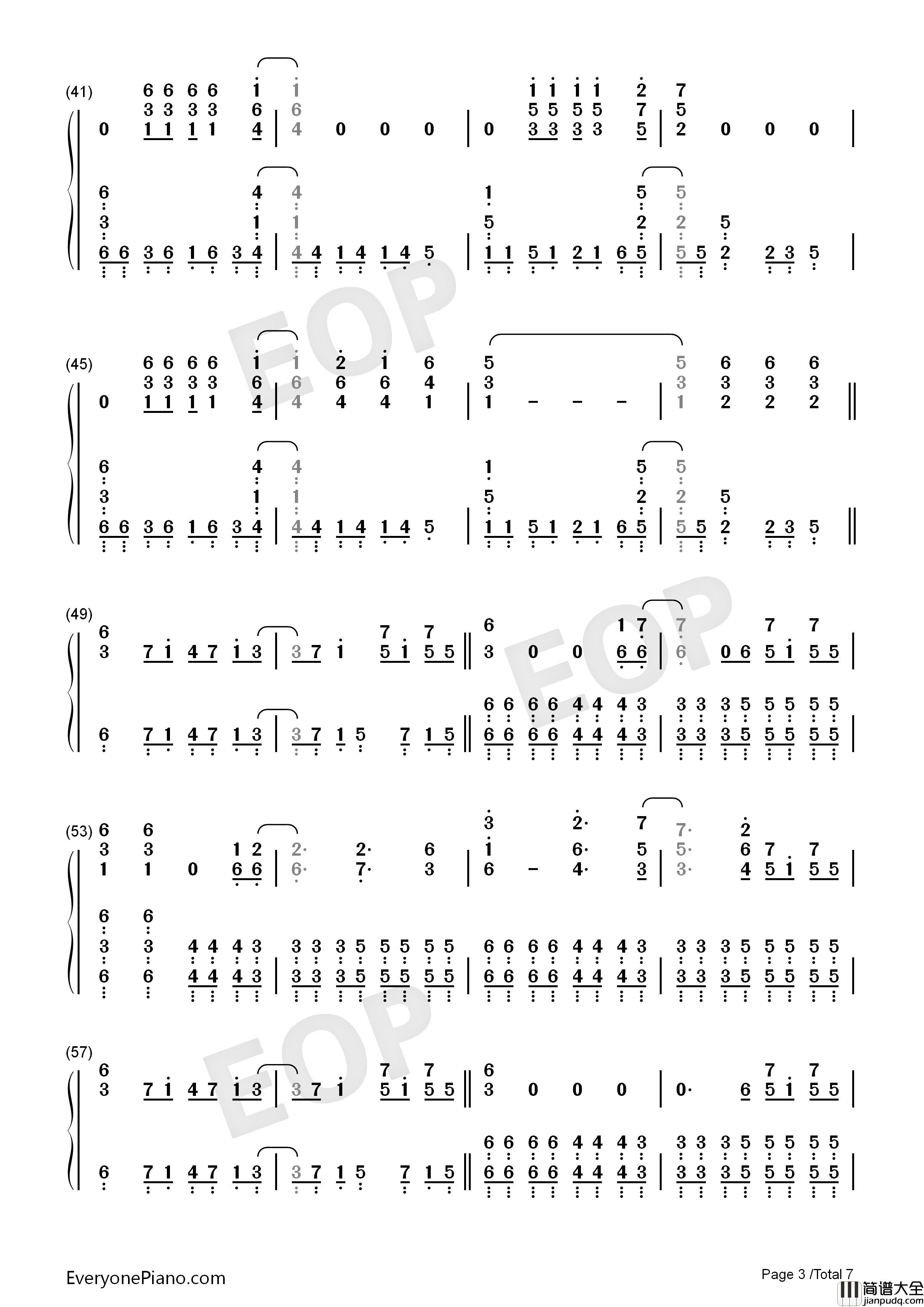 Square_Hammer钢琴简谱_Ghost演唱