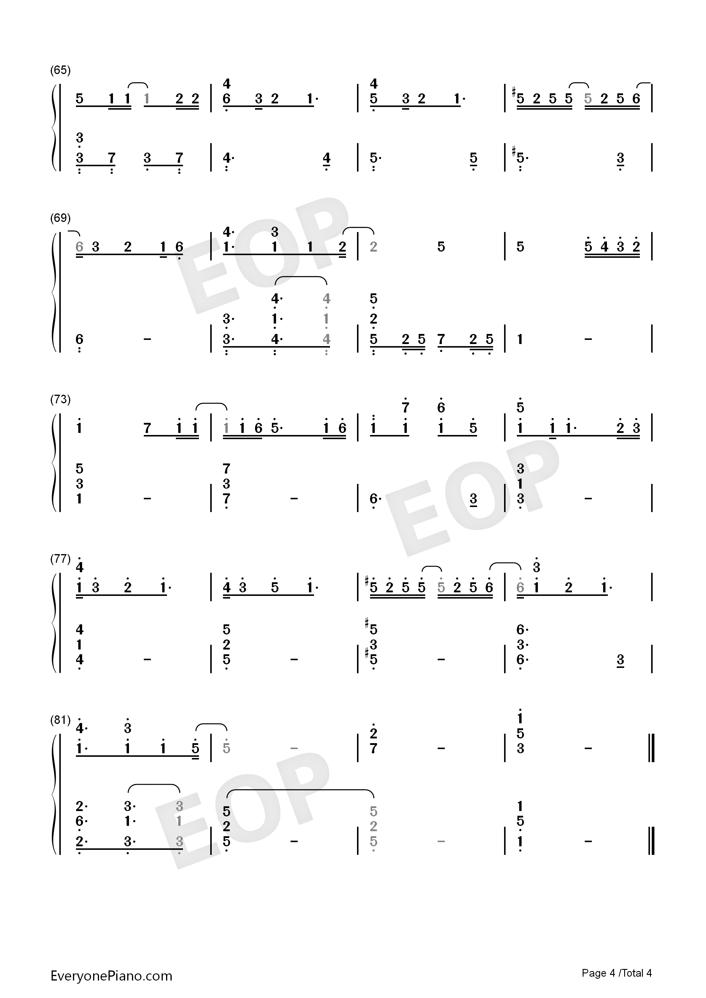 Moe_Anime_OP_Thing_Season_2钢琴简谱_8三万8演唱