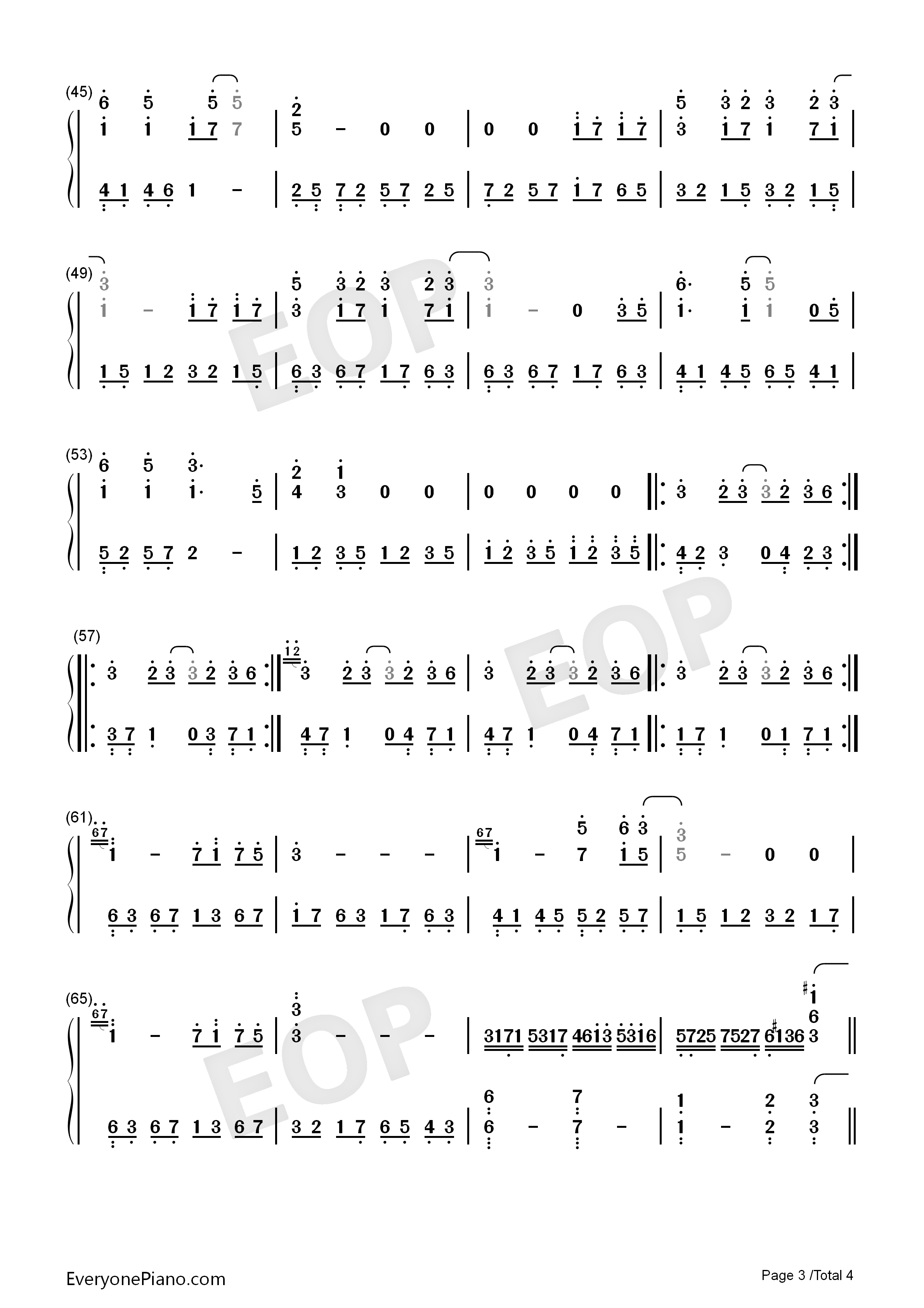 忘记时间钢琴简谱_胡歌演唱