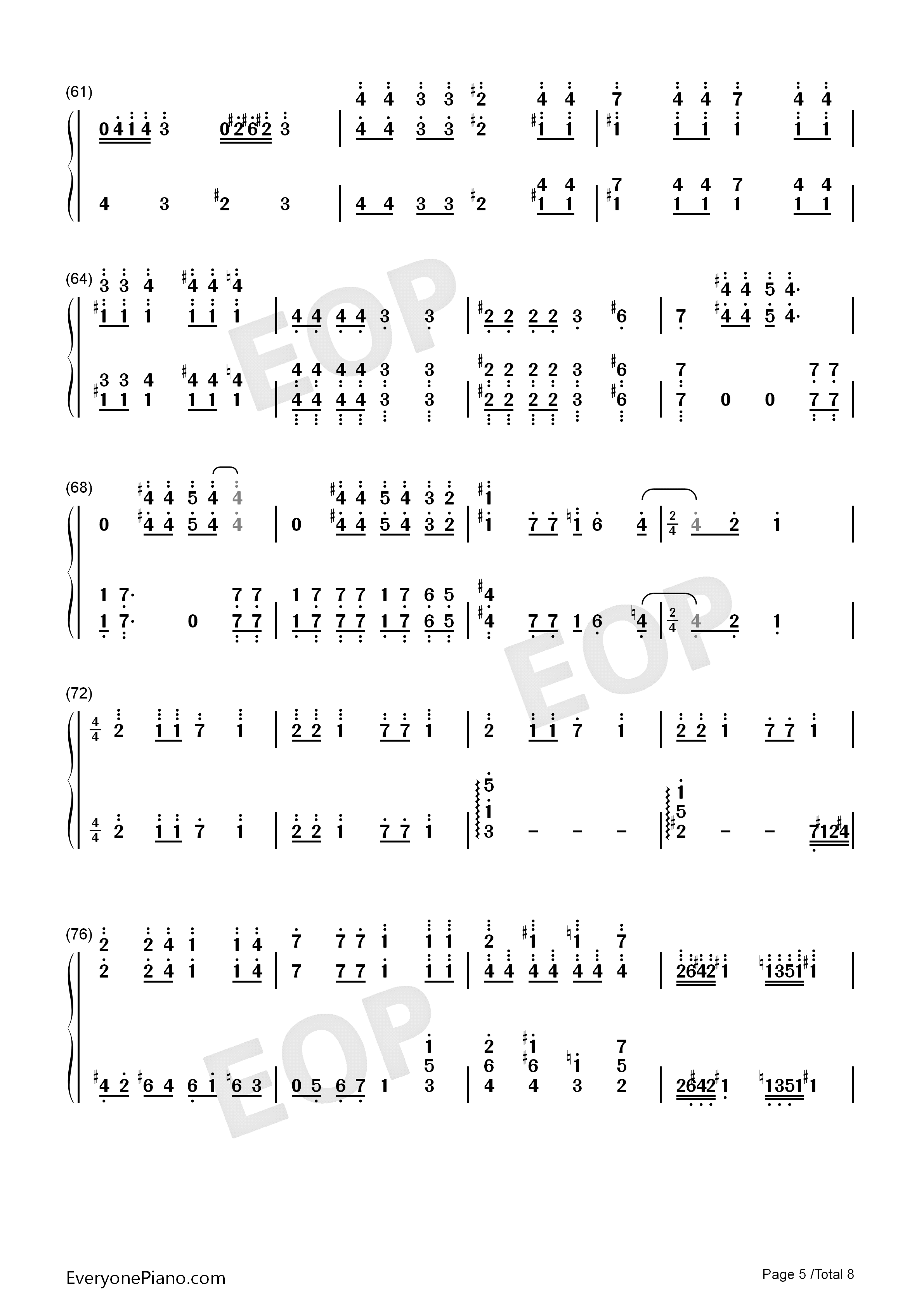 Bohemian_Rhapsody钢琴简谱_马克西姆演唱