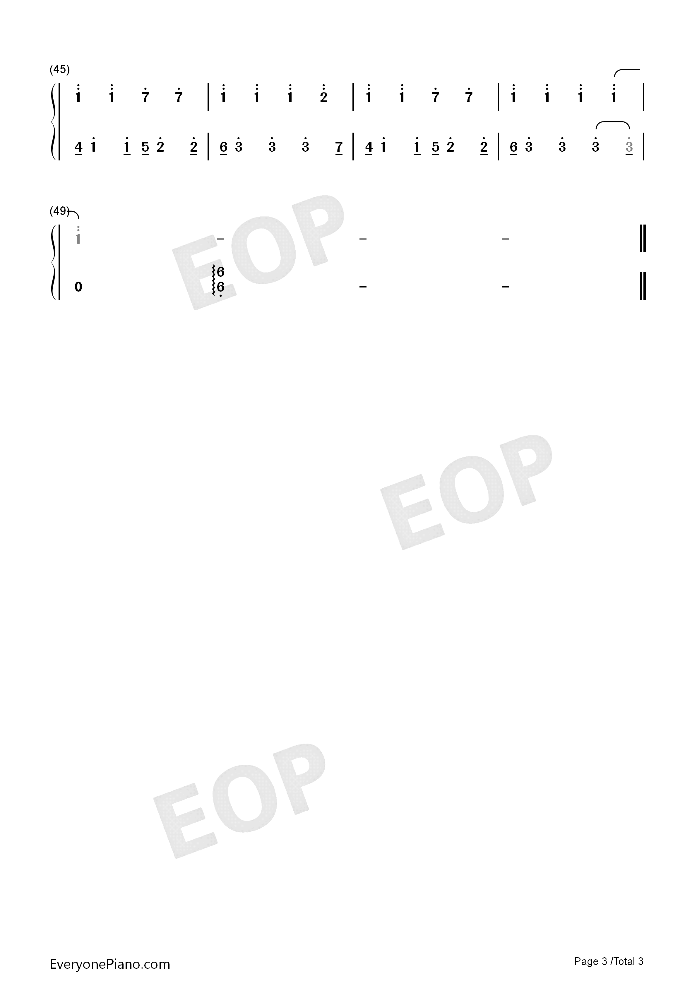 初见钢琴简谱_余昭源_叶里演唱