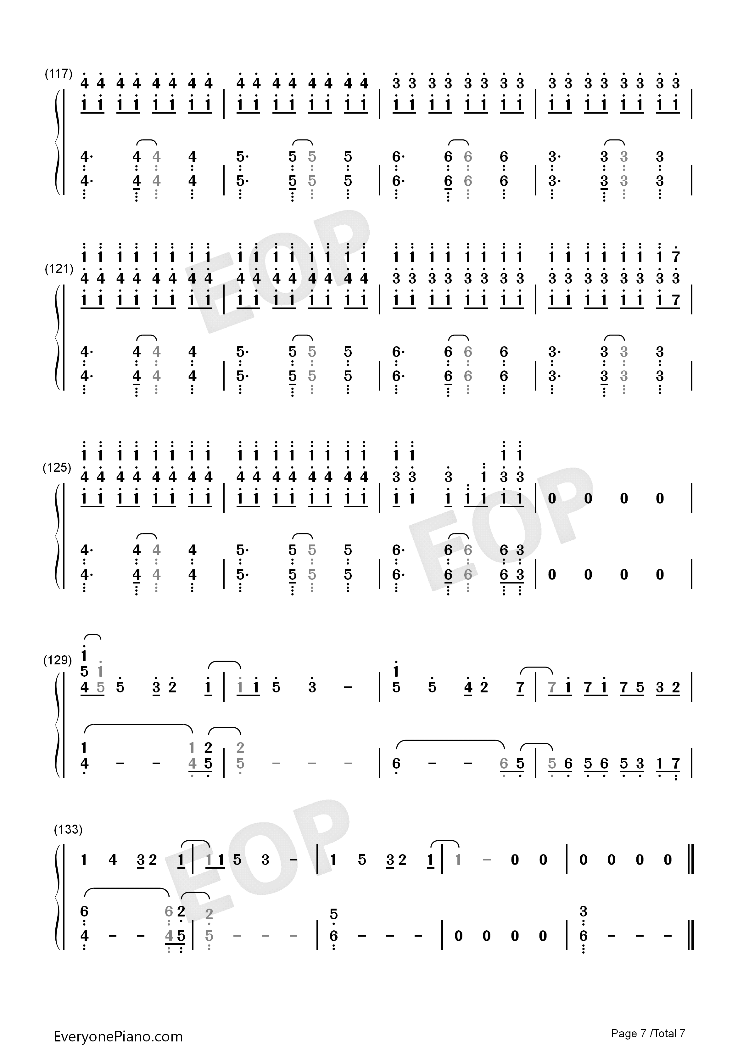 溯_Reverse钢琴简谱_马吟吟演唱