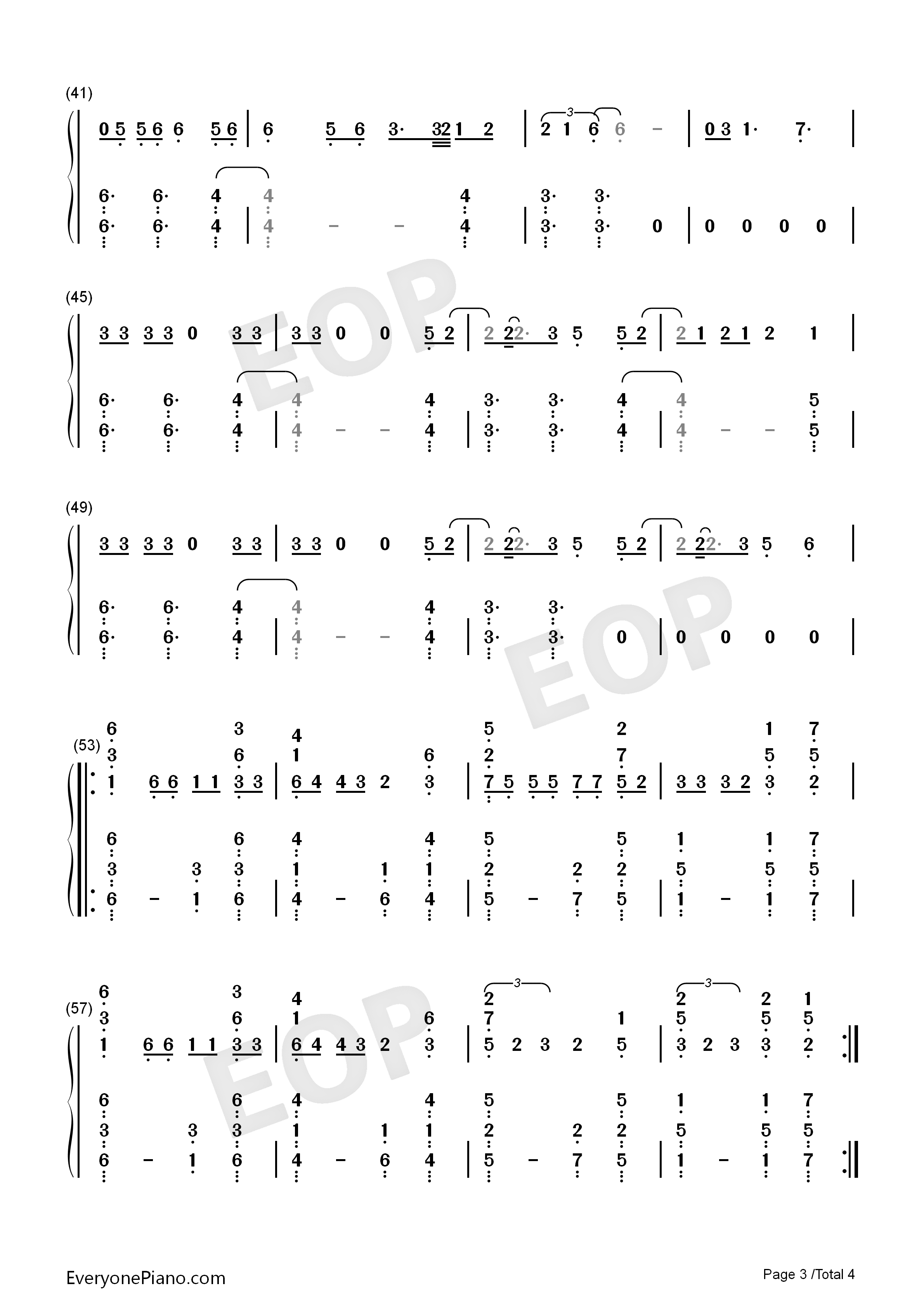 None_Of_My_Business钢琴简谱_Cher_Lloyd演唱