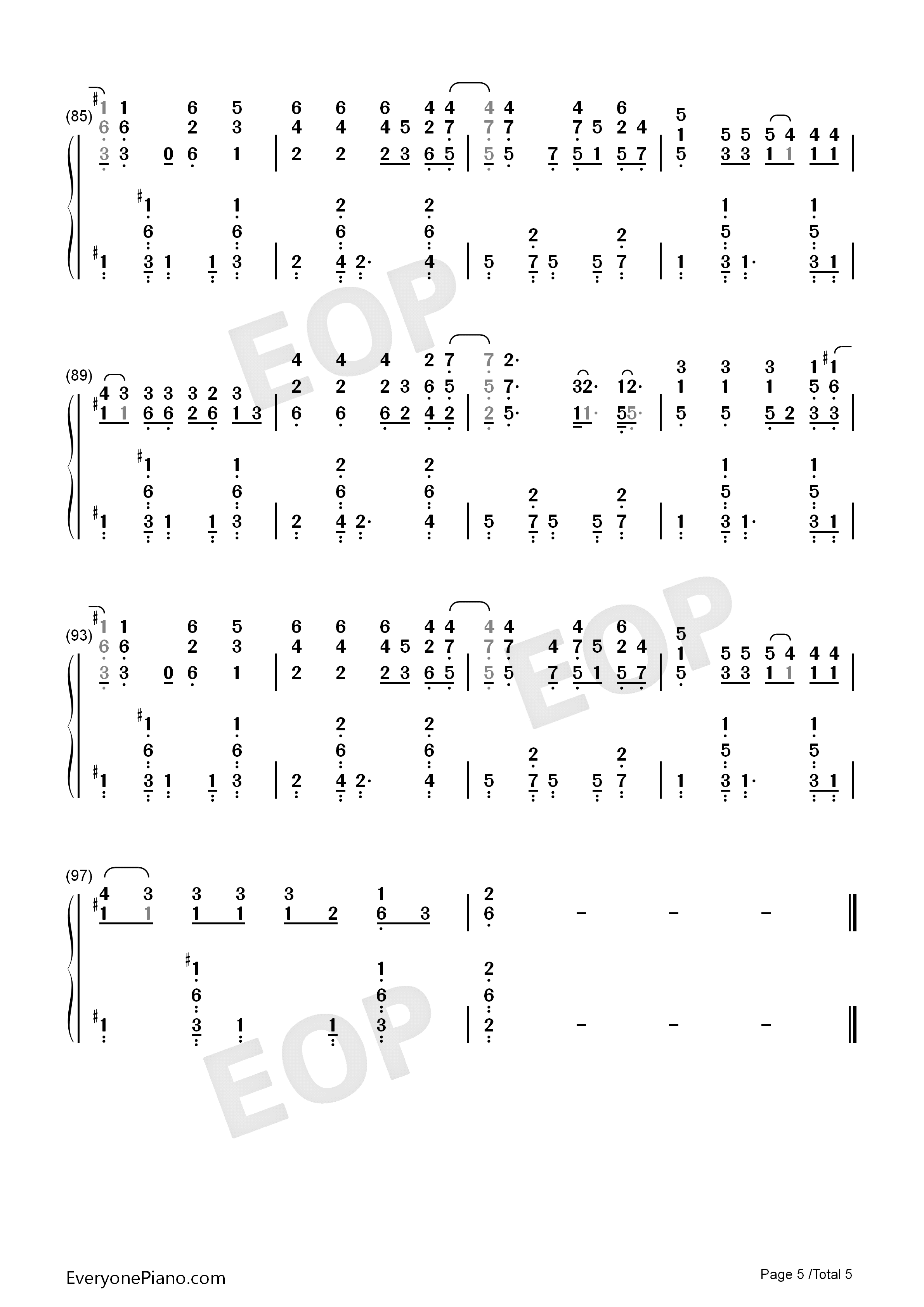 So_Am_I钢琴简谱_Ava_Max演唱