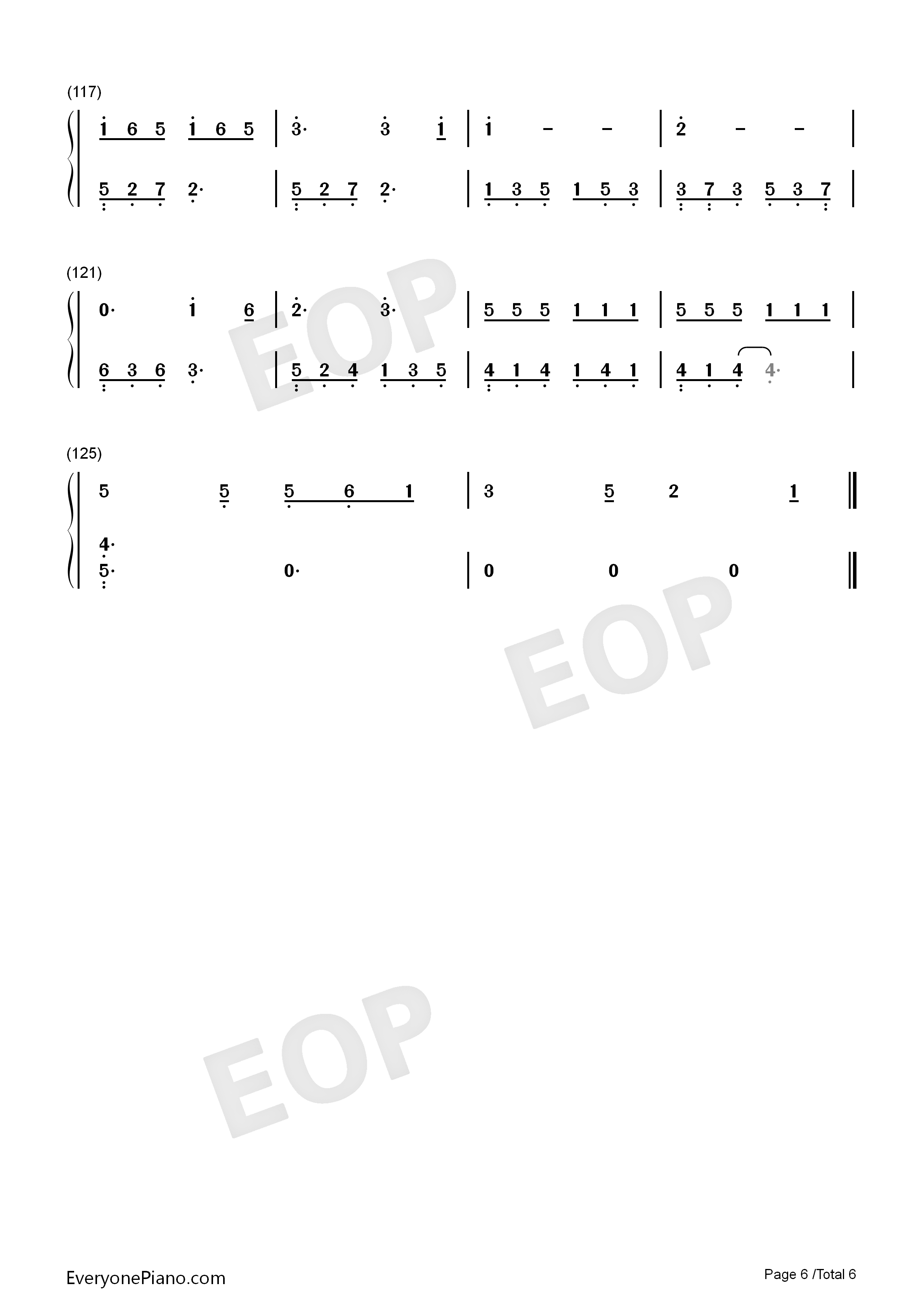 Make_It_Count钢琴简谱_Chen演唱