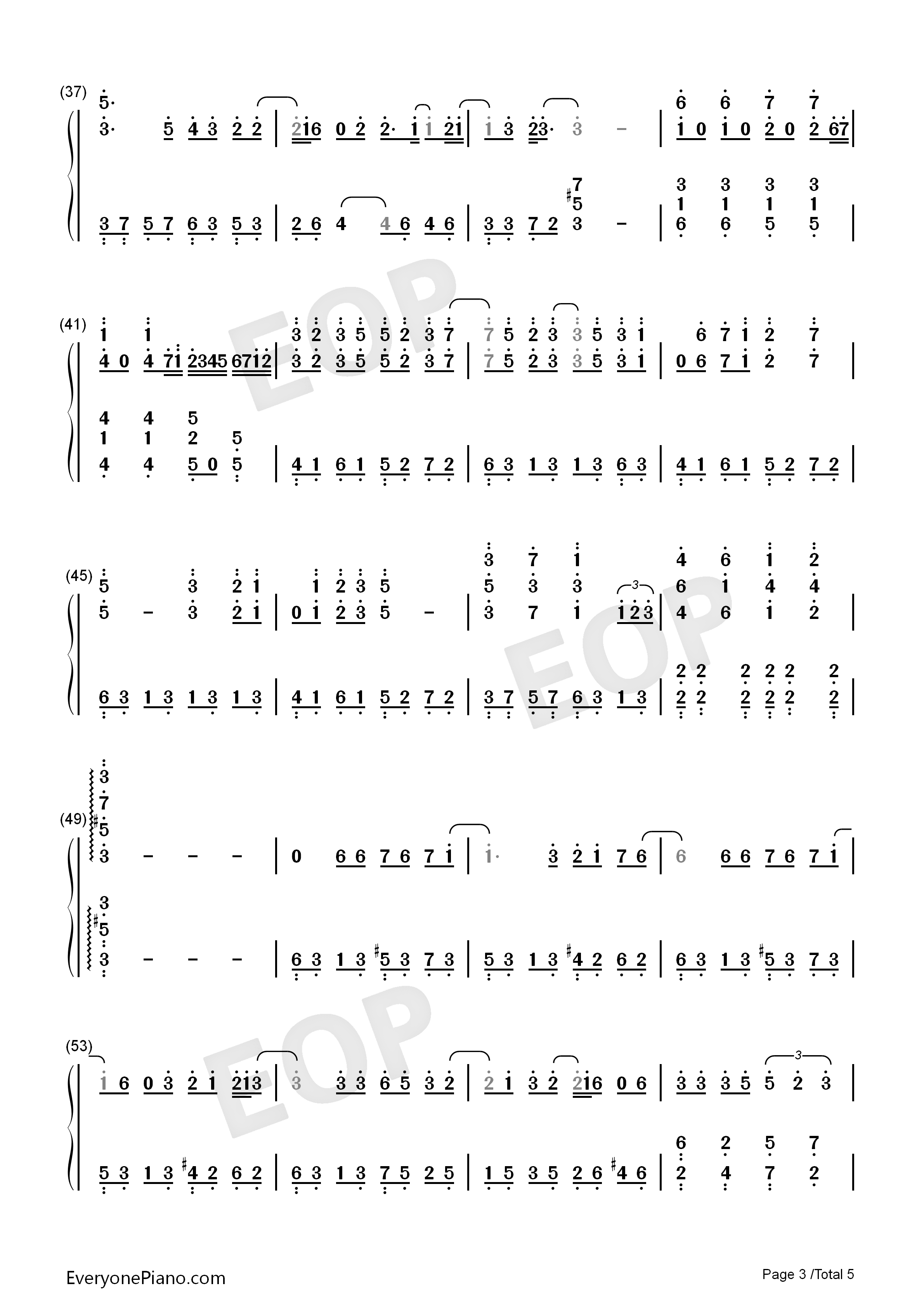 我爱他钢琴简谱_丁当演唱