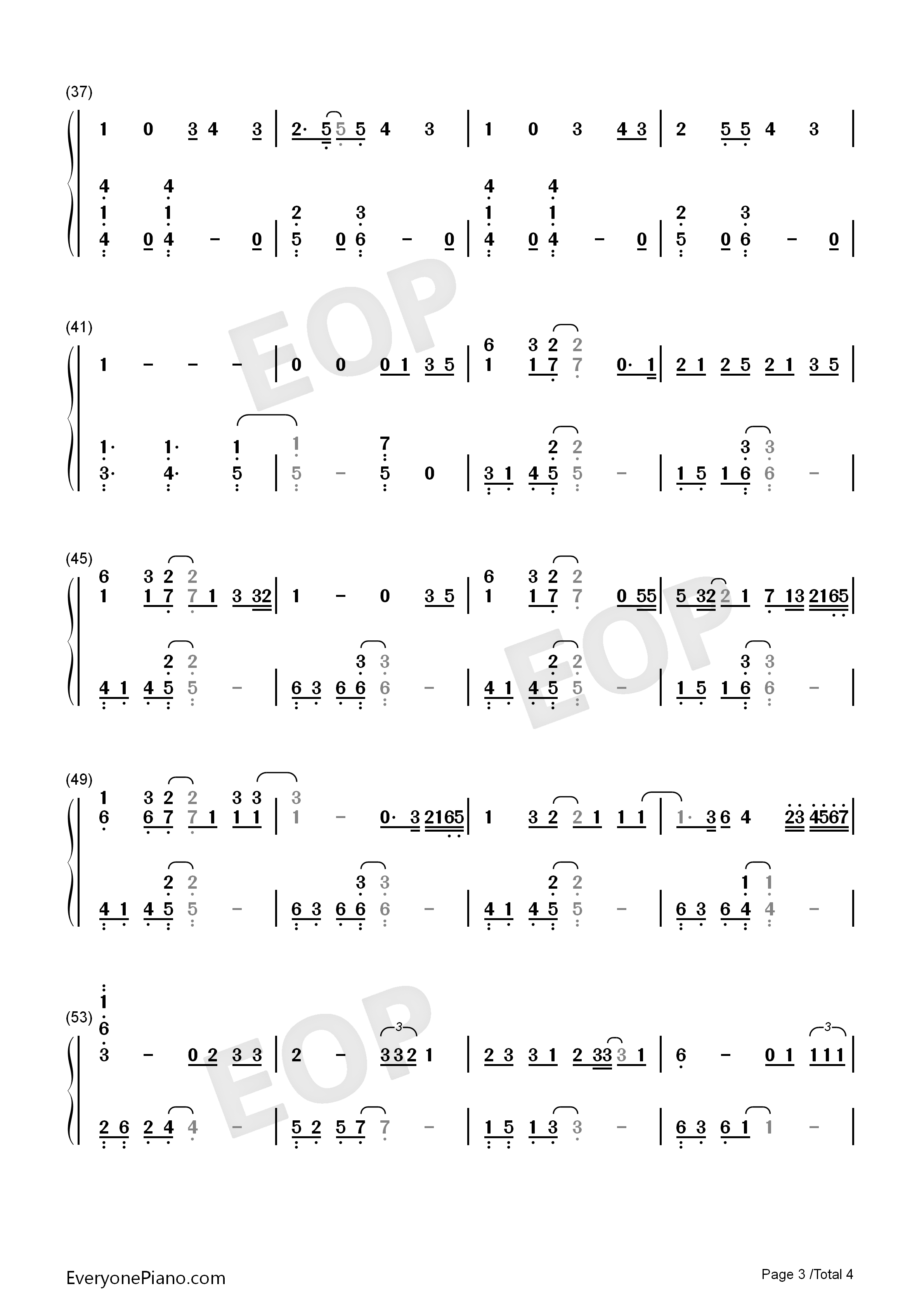 Love_Someone钢琴简谱_Lukas_Graham演唱