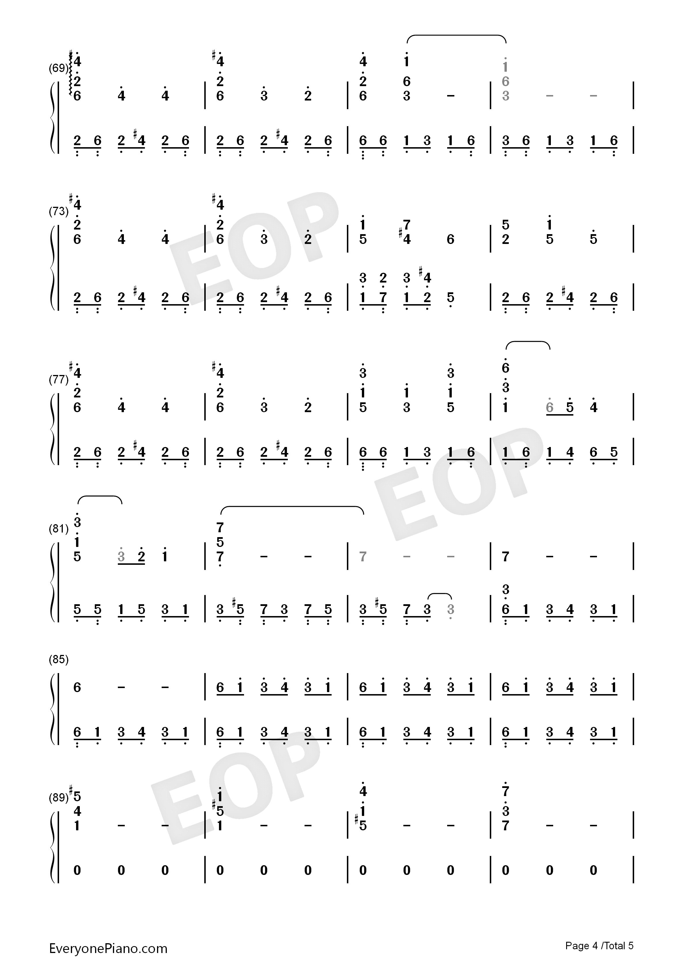 Helvetesfonster钢琴简谱_Ghost演唱