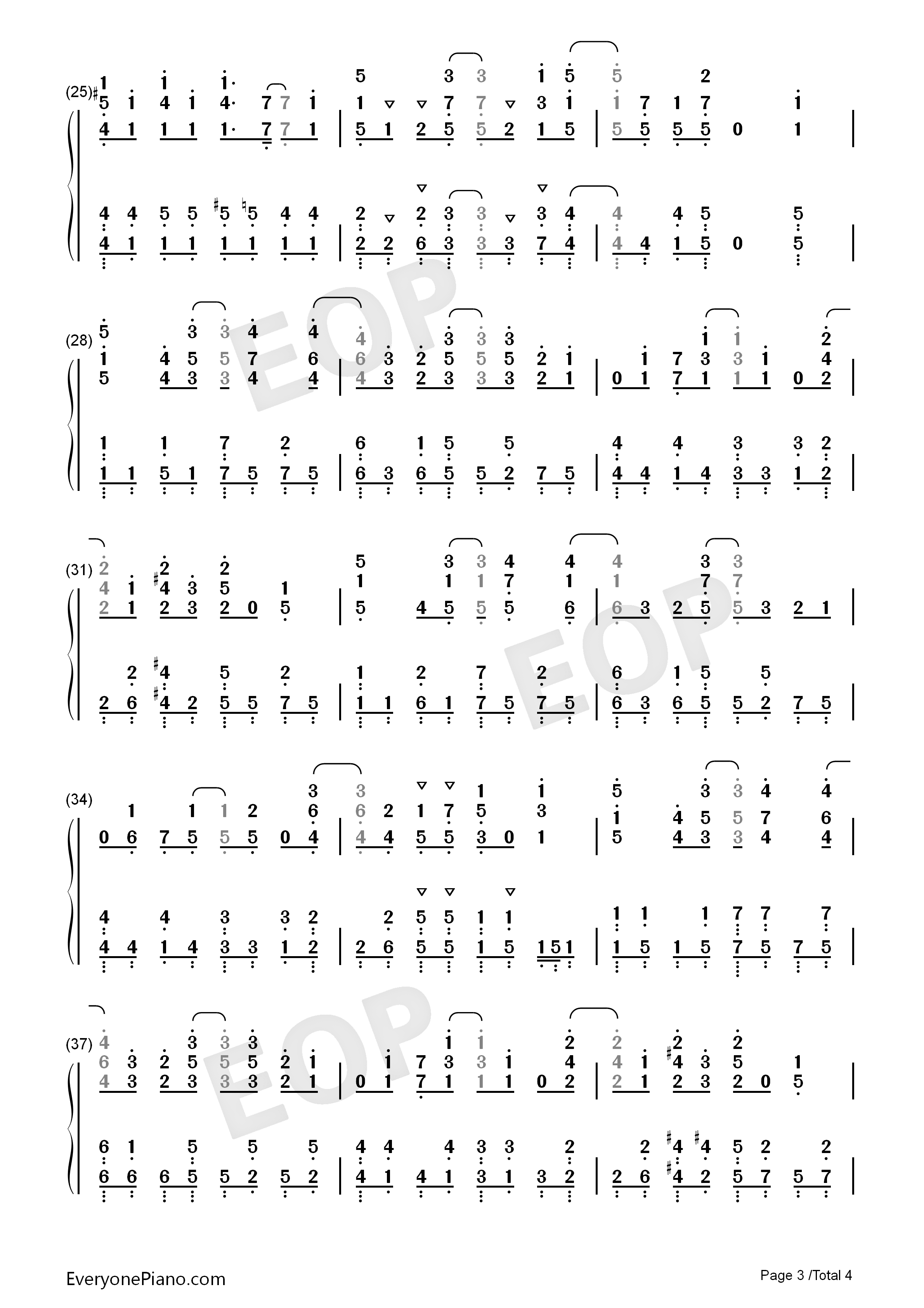 気ままな天使たち钢琴简谱_わたてん☆5演唱