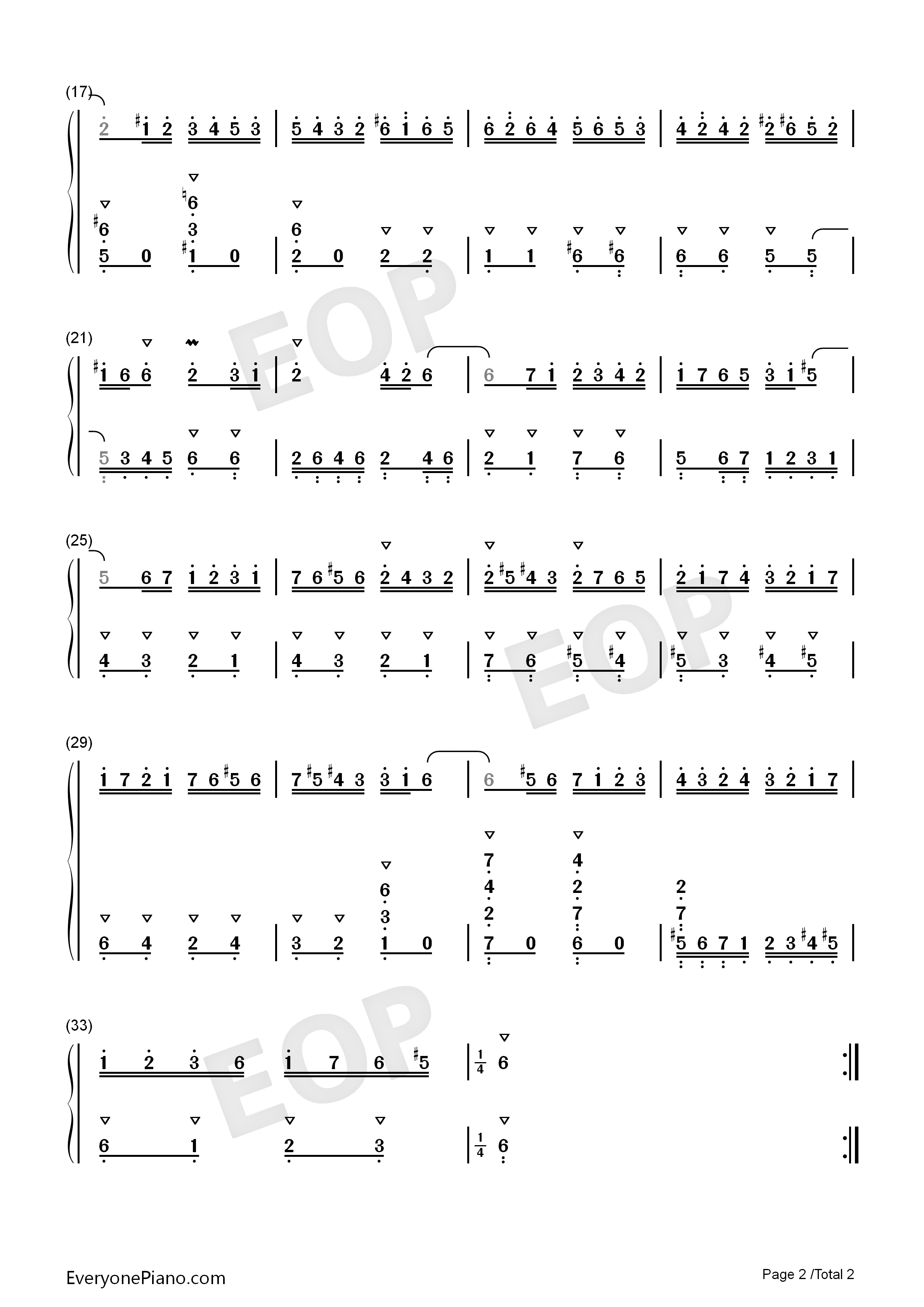谐谑曲_25钢琴简谱_巴赫演唱