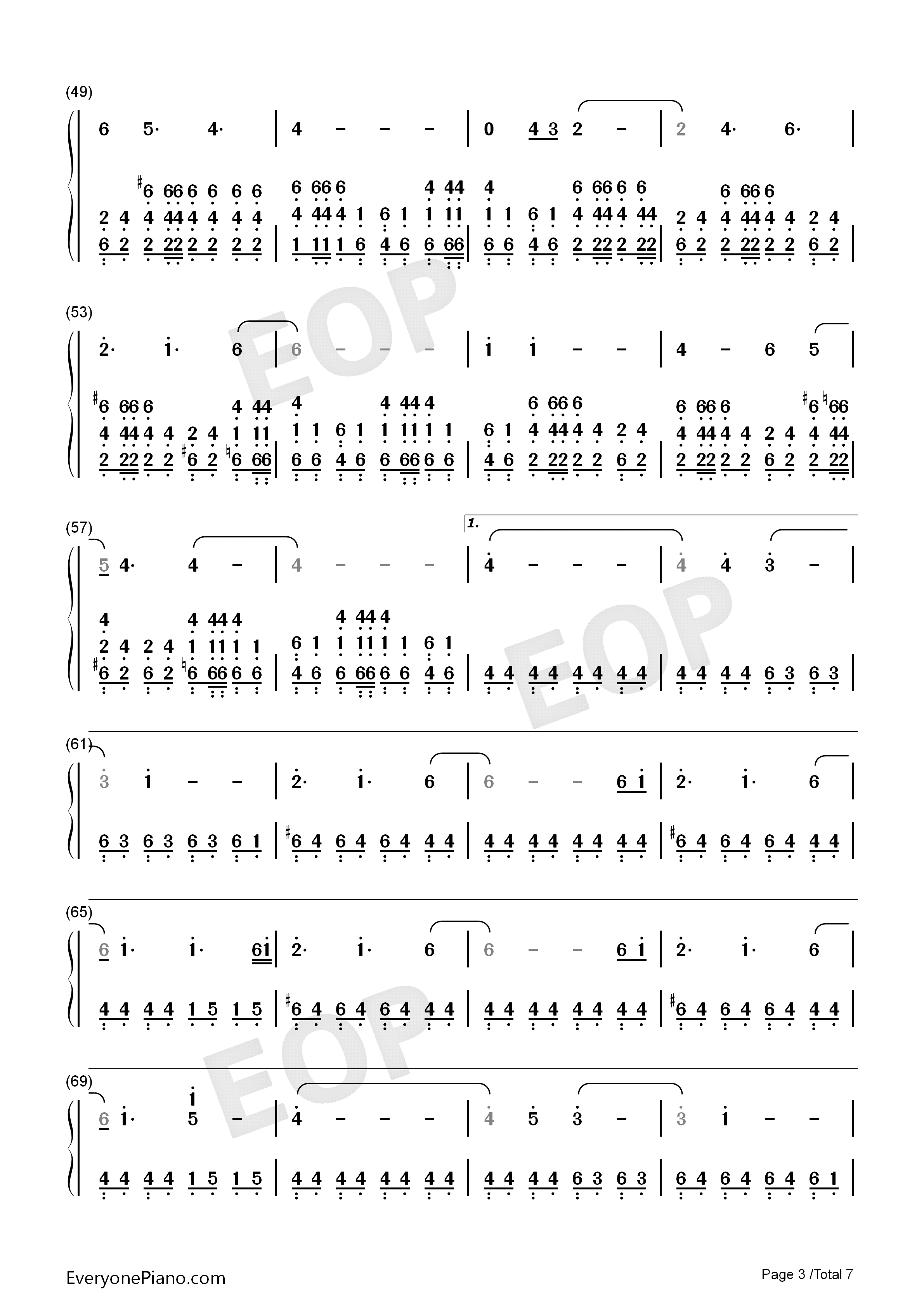 Welcome_Home钢琴简谱_Radical_Face演唱