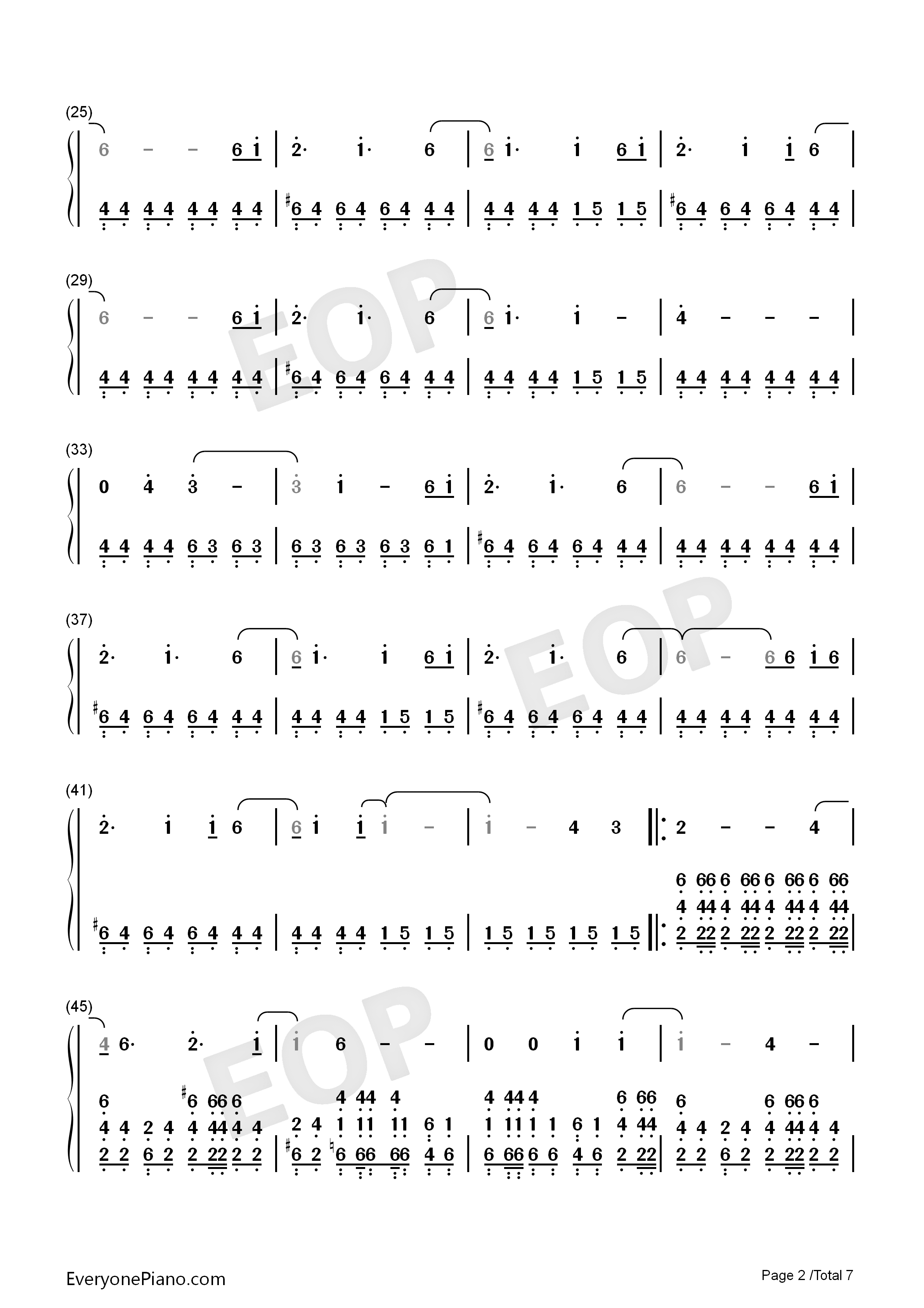 Welcome_Home钢琴简谱_Radical_Face演唱