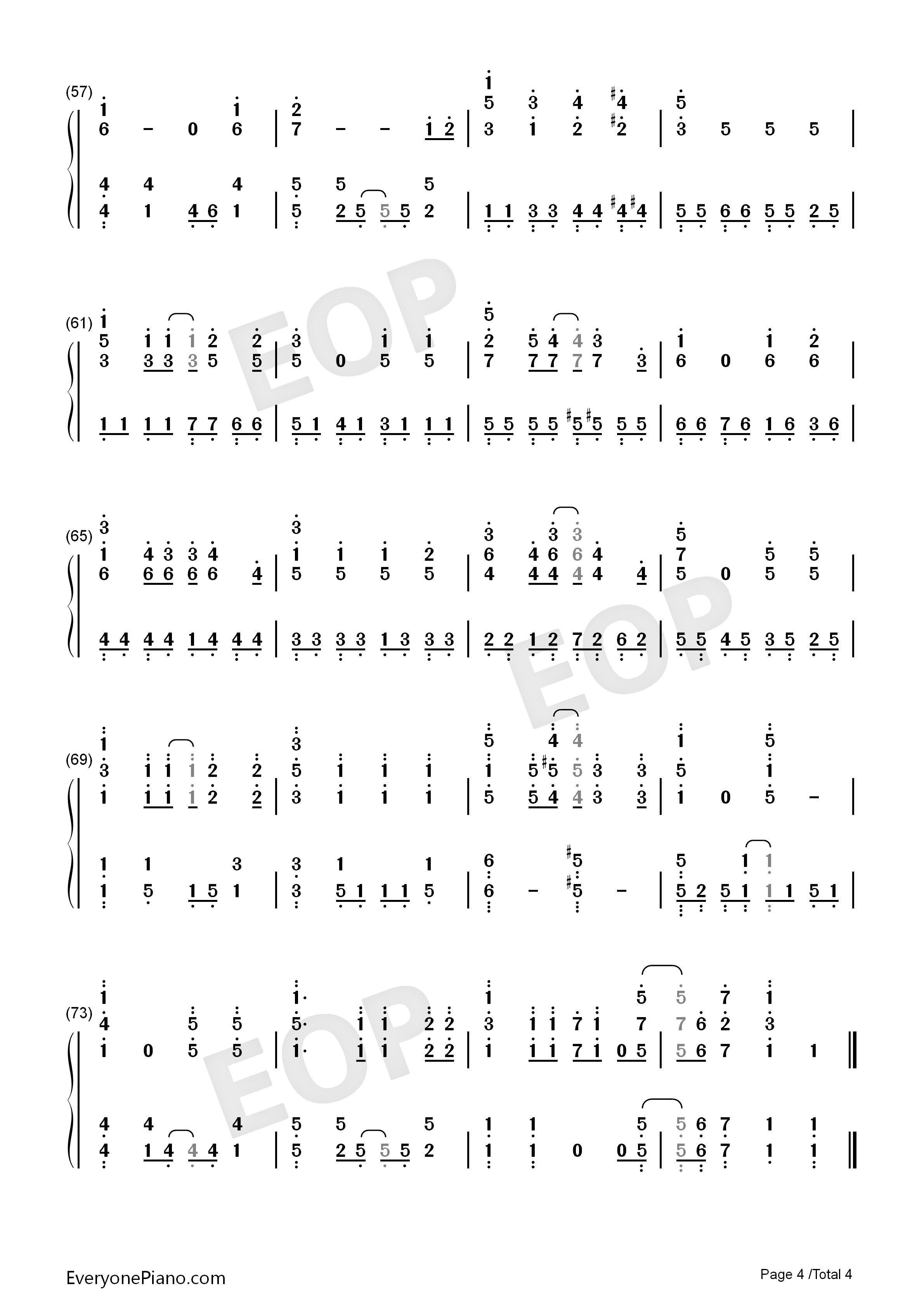 ハッピー・ハッピー・フレンズ钢琴简谱_わたてん☆5演唱