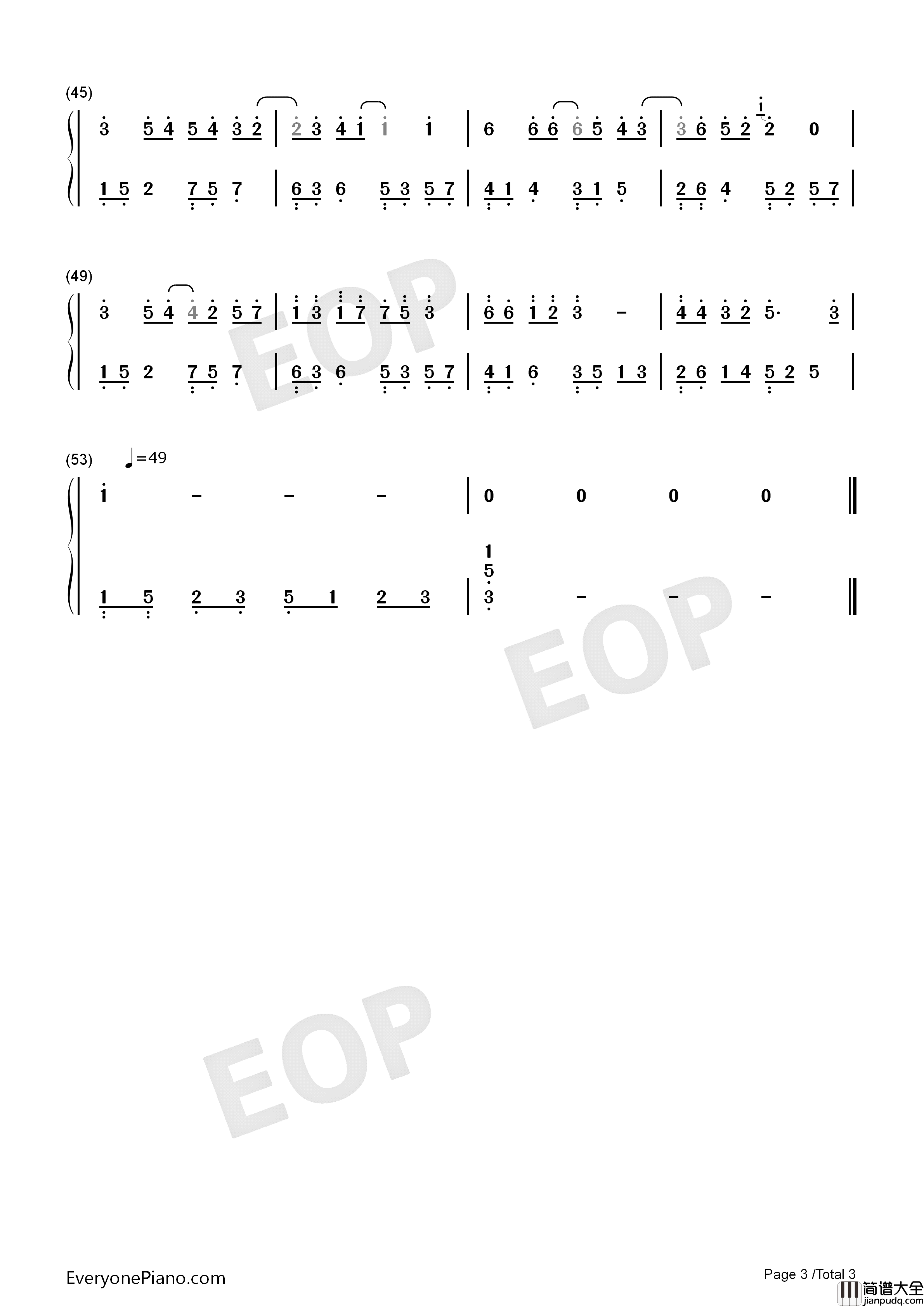 The_World_Is_Asleep钢琴简谱_IsotlanD演唱