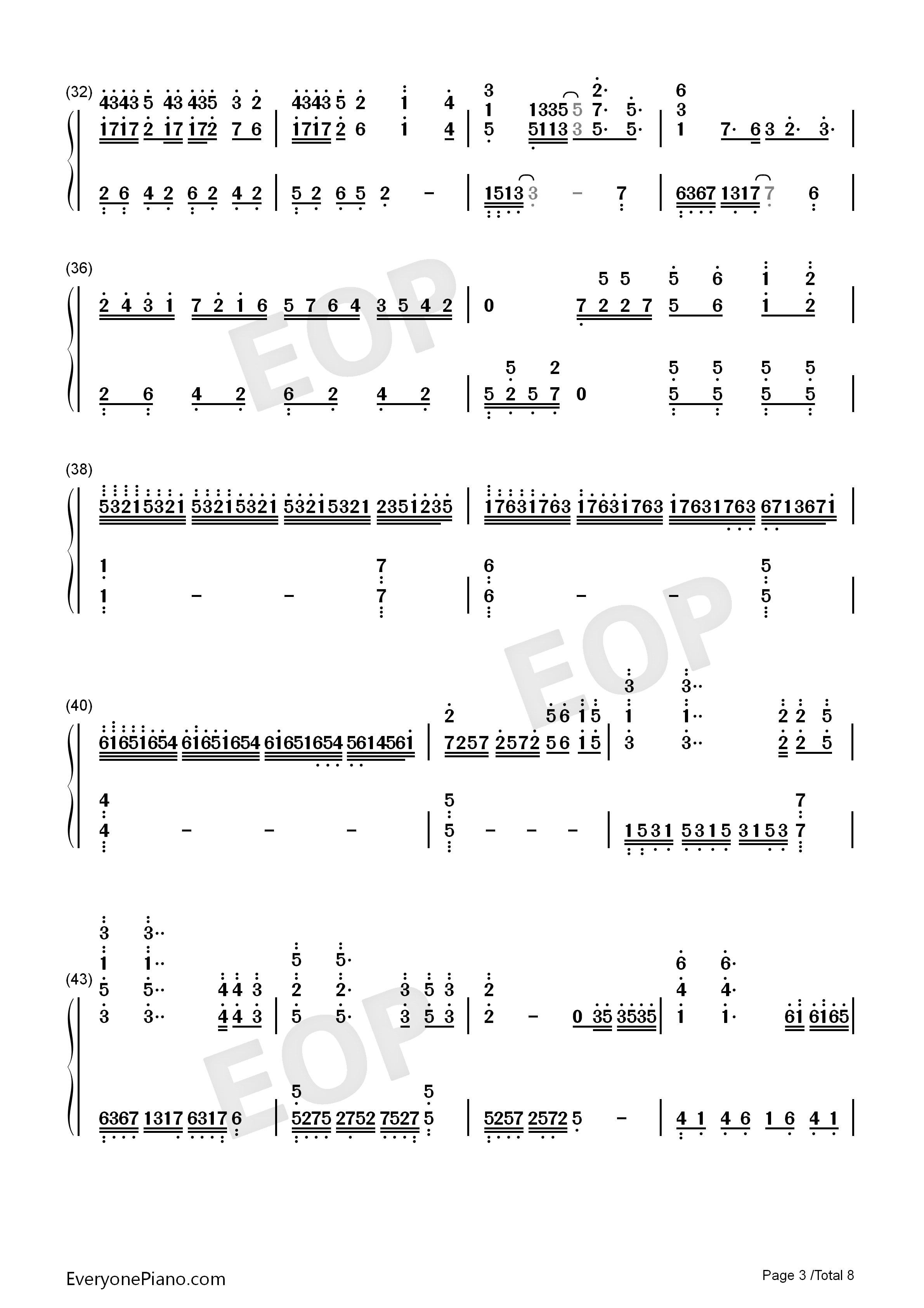 新丝绸之路钢琴简谱_马克西姆_吴牧野演唱