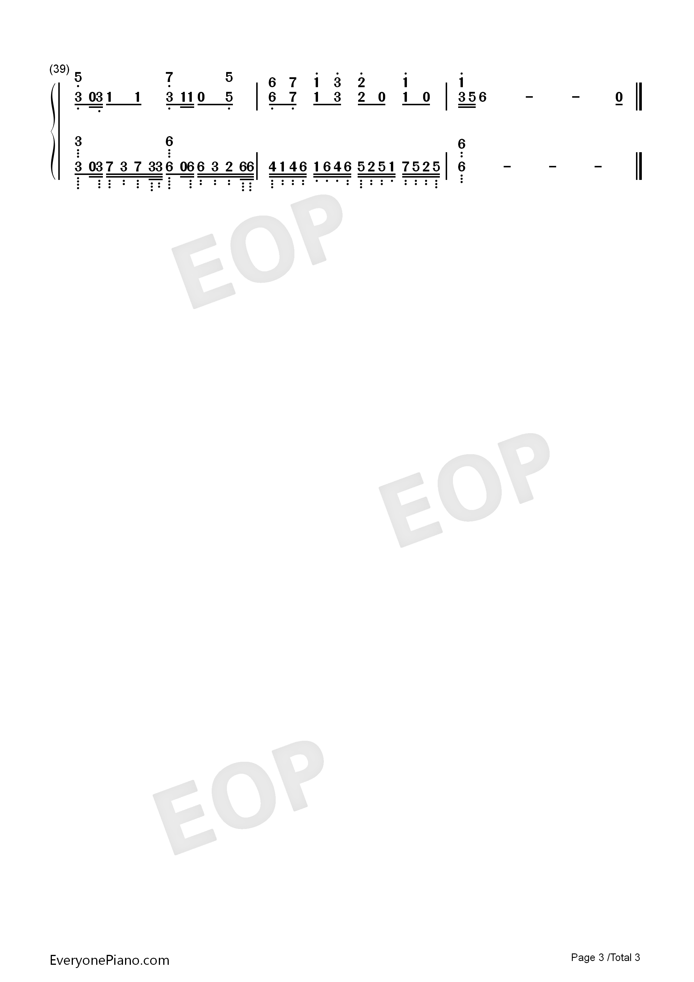 ENAMEL钢琴简谱_SID演唱