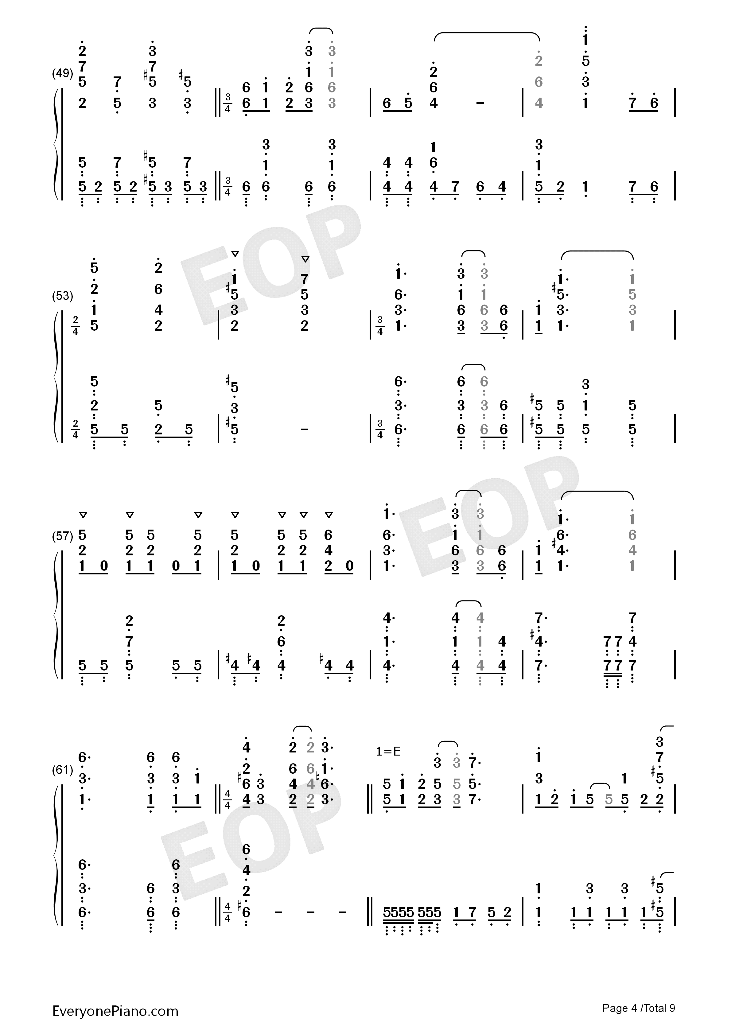 Lamp钢琴简谱_Cö_shu_Nie演唱