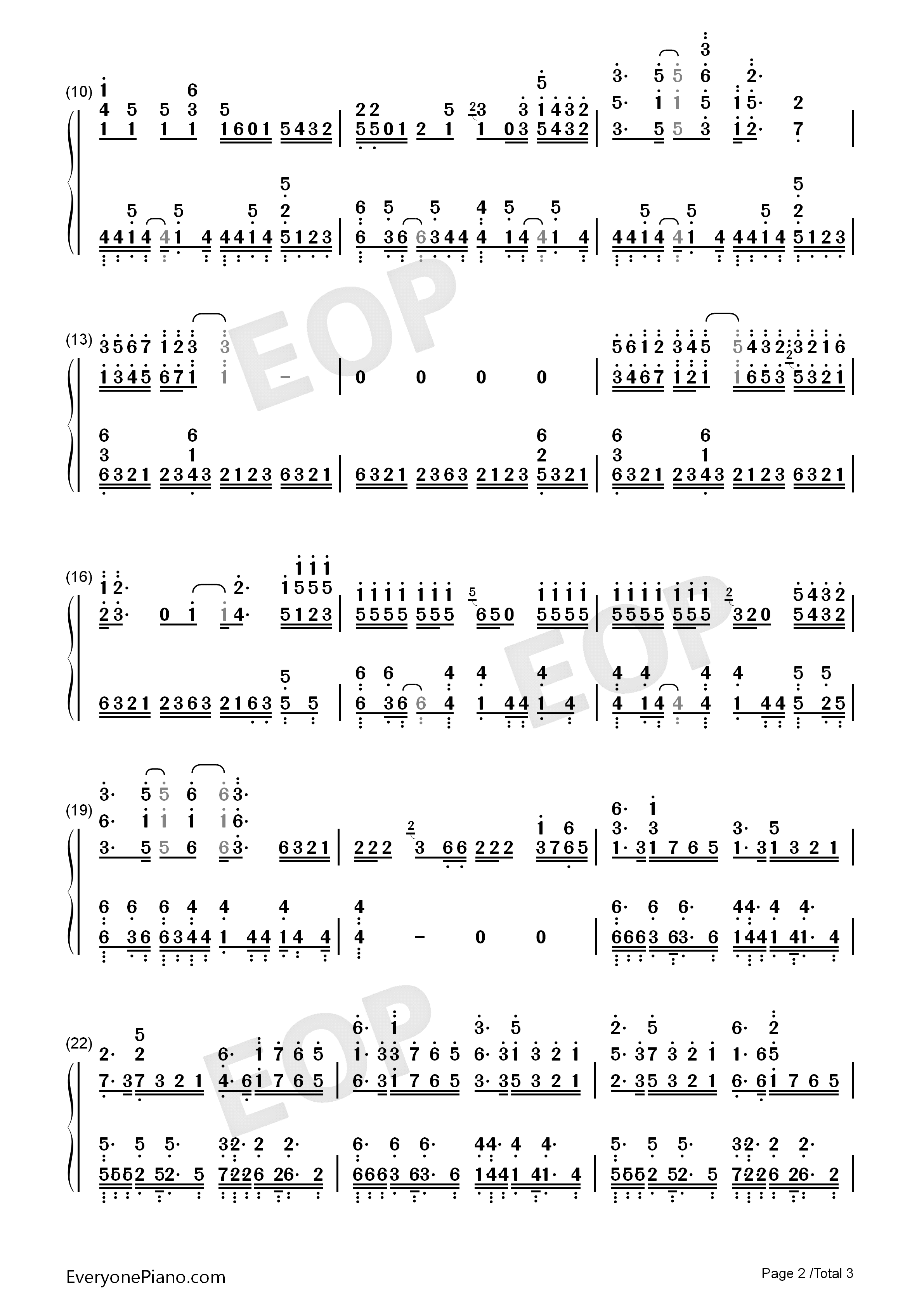 火炎钢琴简谱_女王蜂演唱