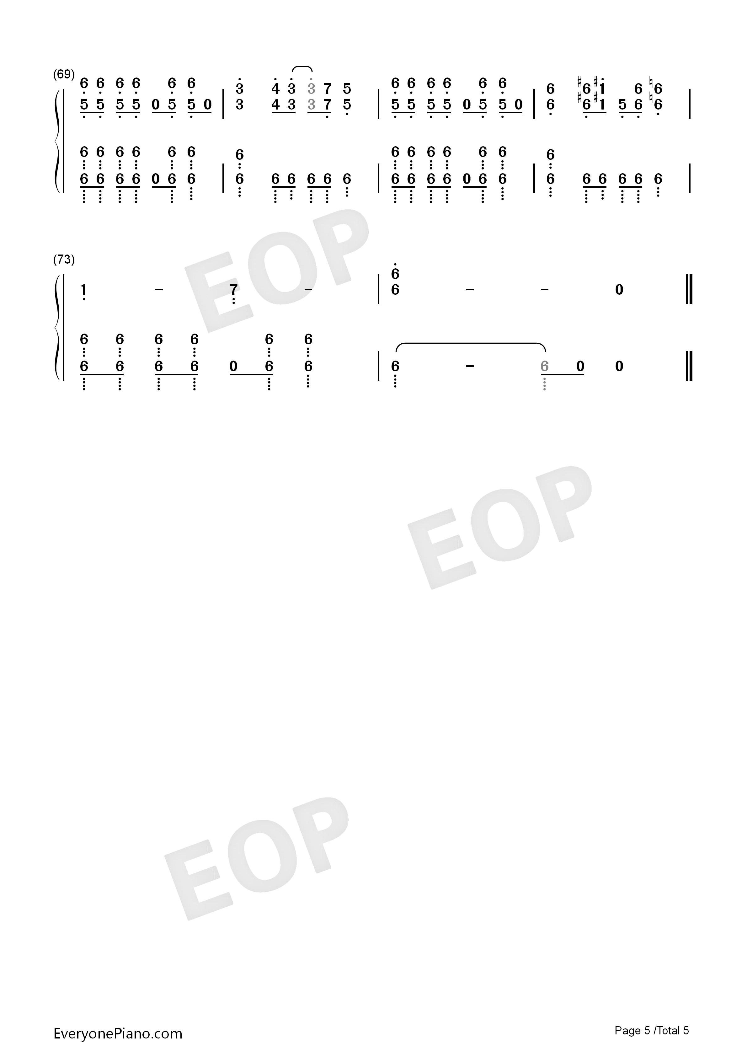 Black_Rover钢琴简谱_Bickeblanka演唱