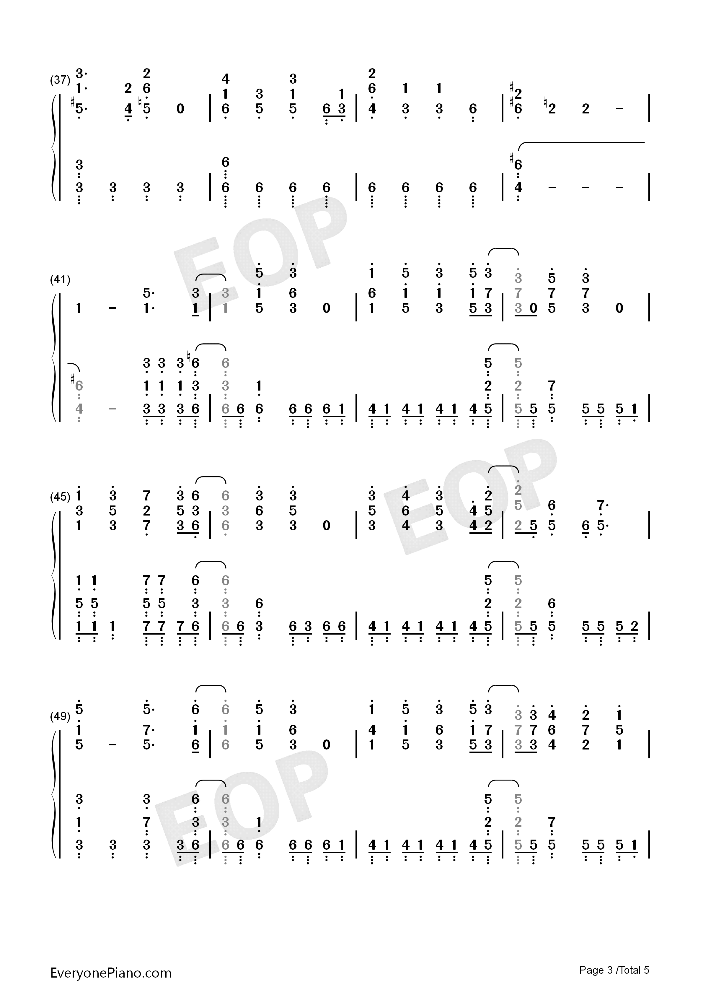 Black_Rover钢琴简谱_Bickeblanka演唱