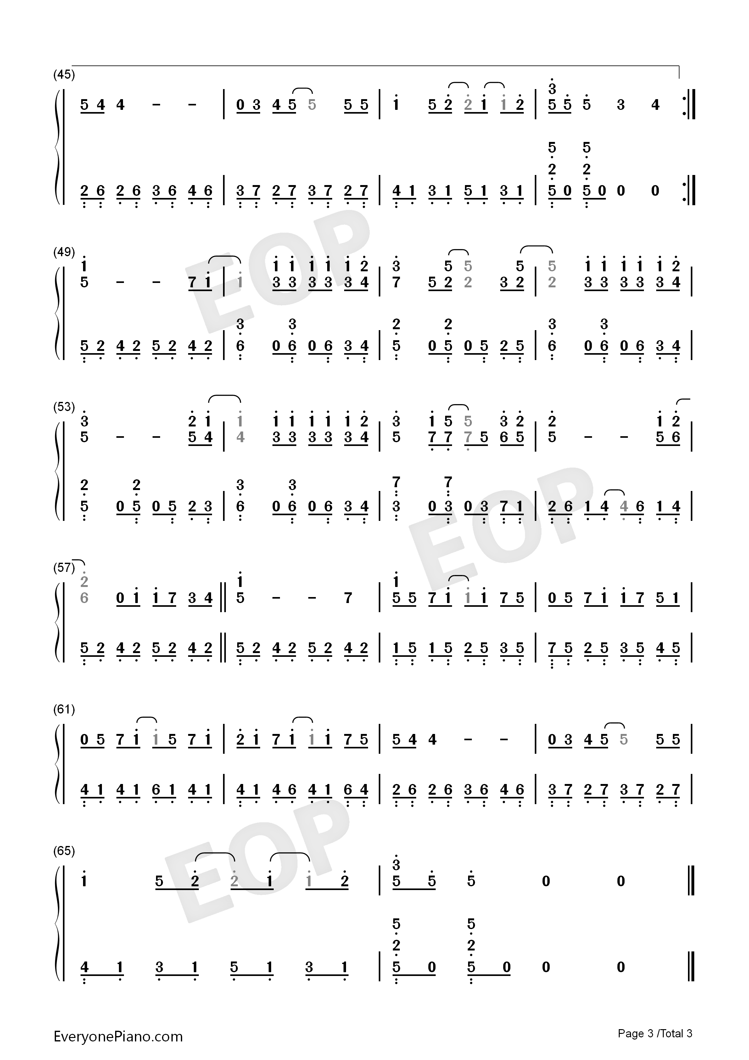 疼爱钢琴简谱_萧敬腾演唱
