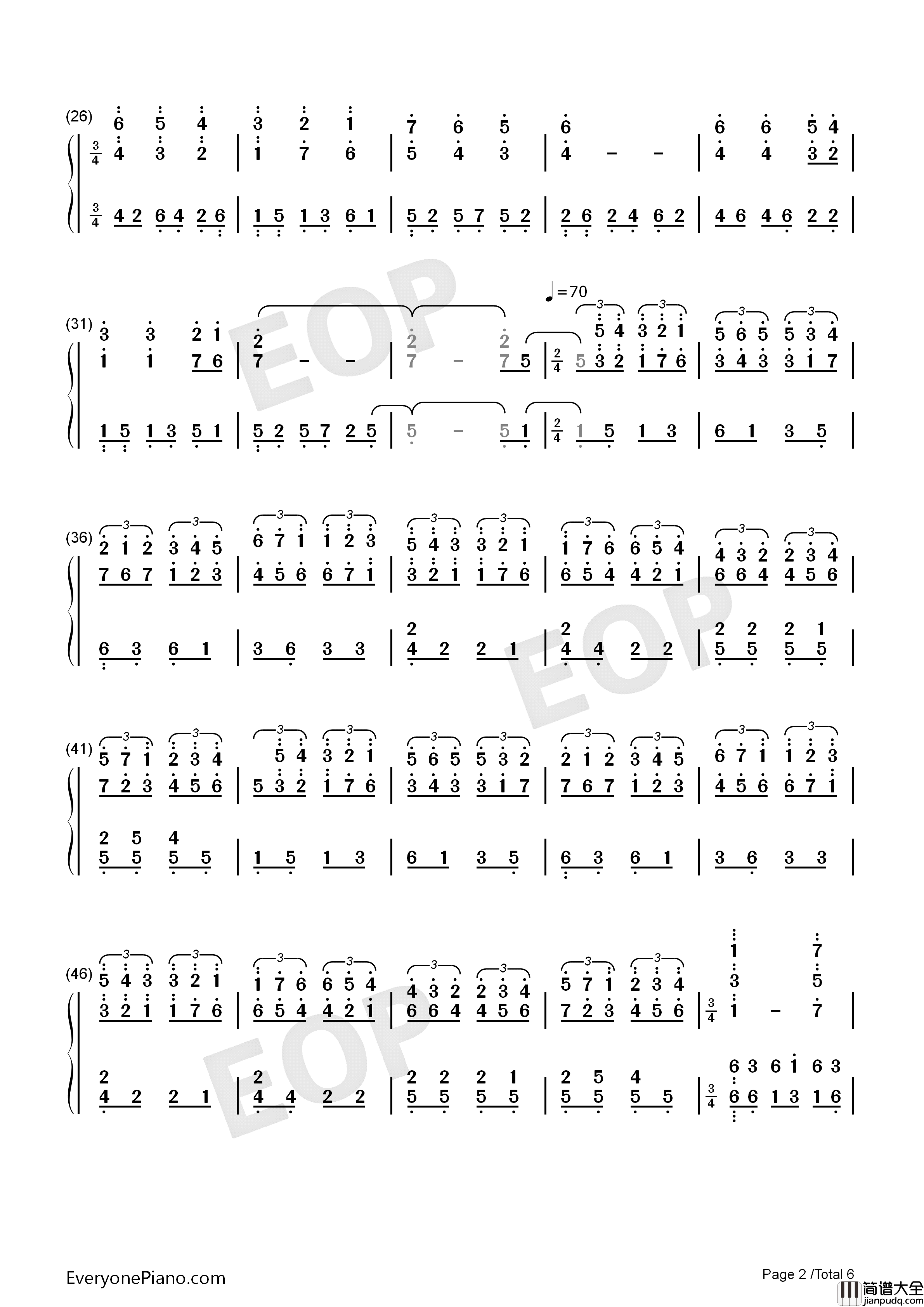 All_of_Me钢琴简谱_马克西姆演唱