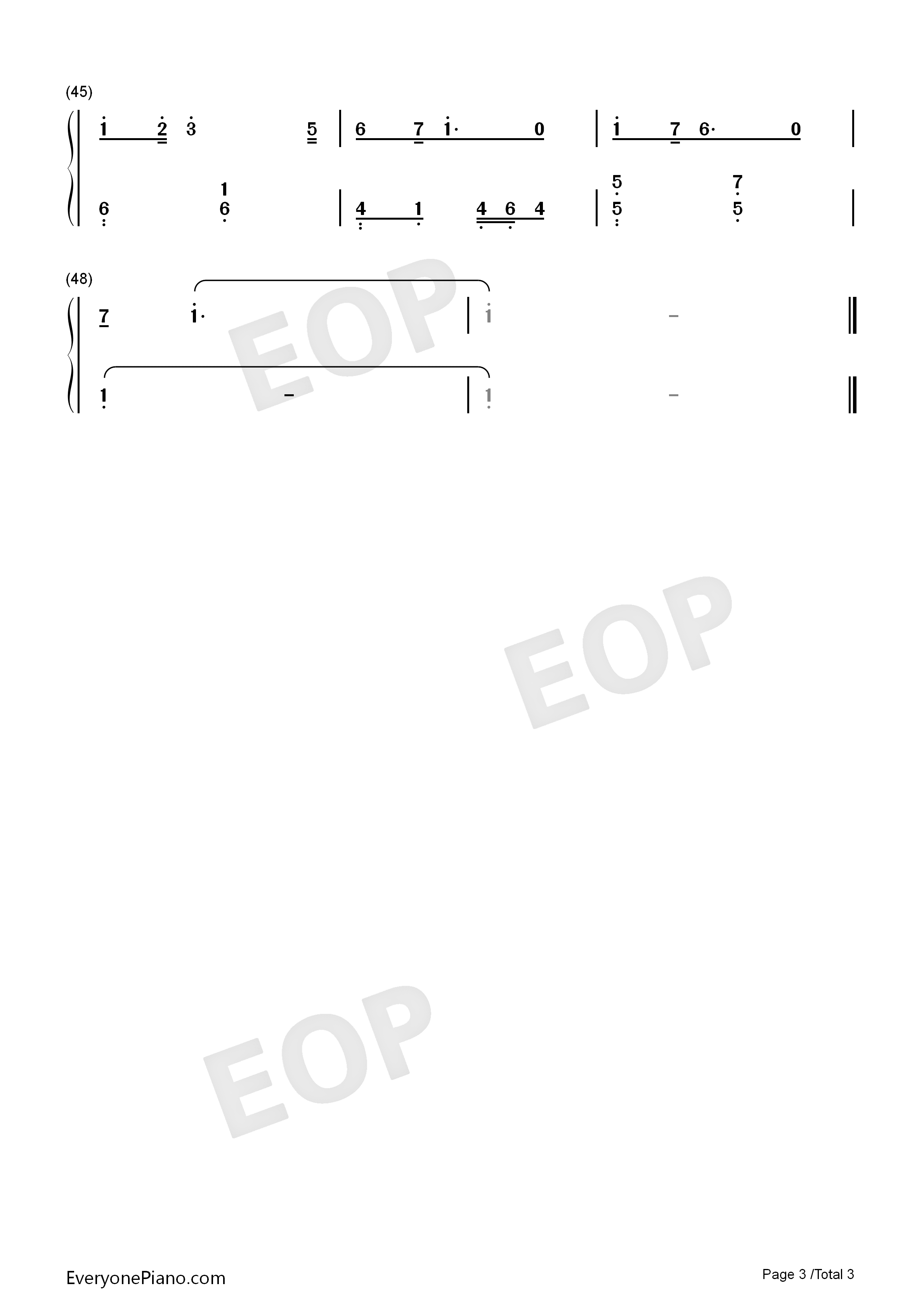 只是太爱你钢琴简谱_张敬轩演唱