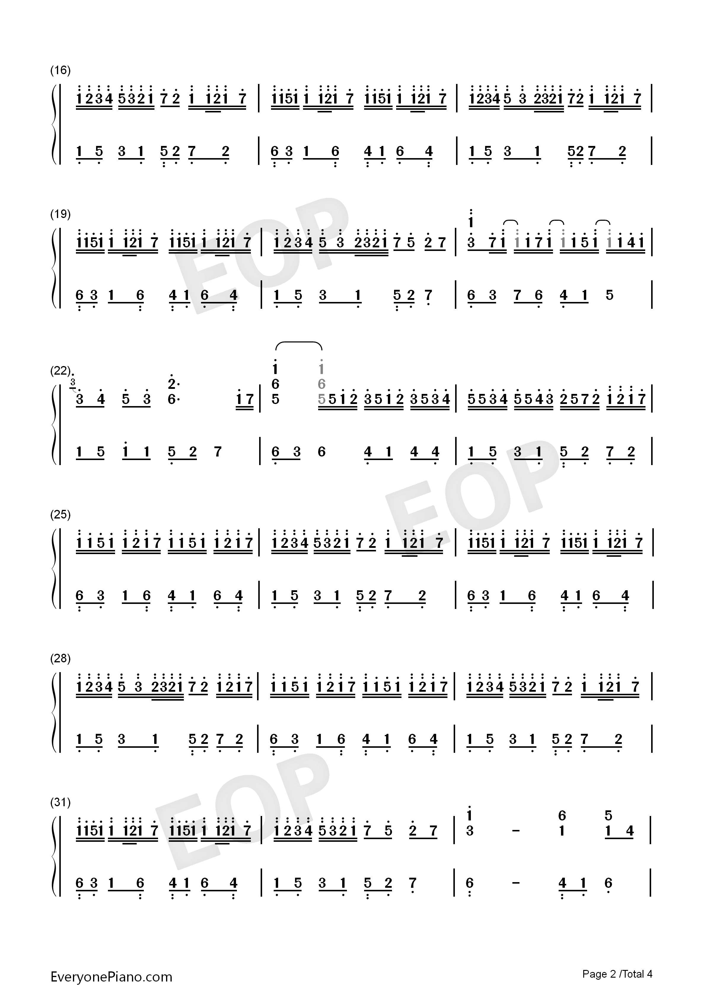 你的心河钢琴简谱_李闰珉演唱