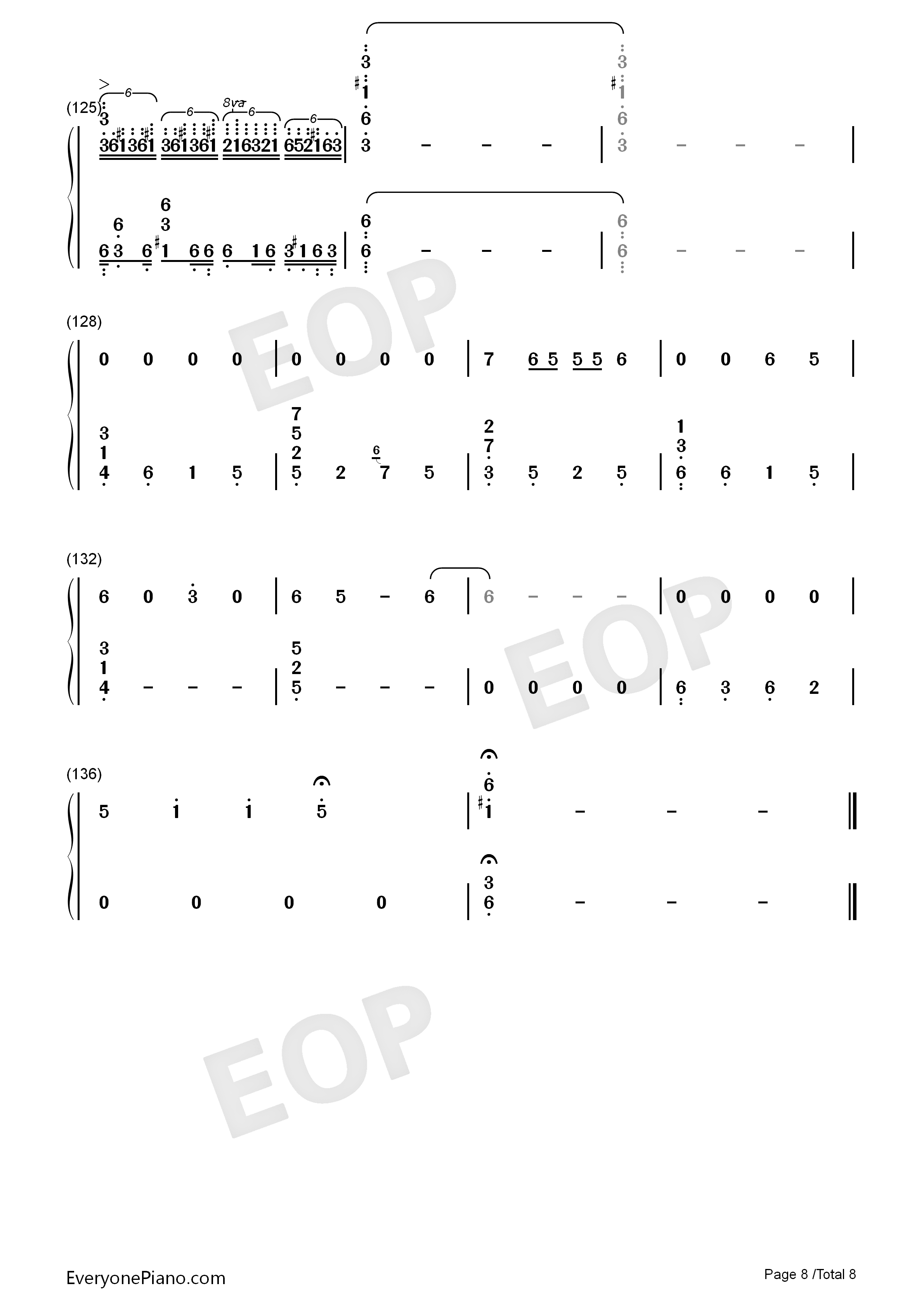 カワキヲアメク钢琴简谱_美波演唱