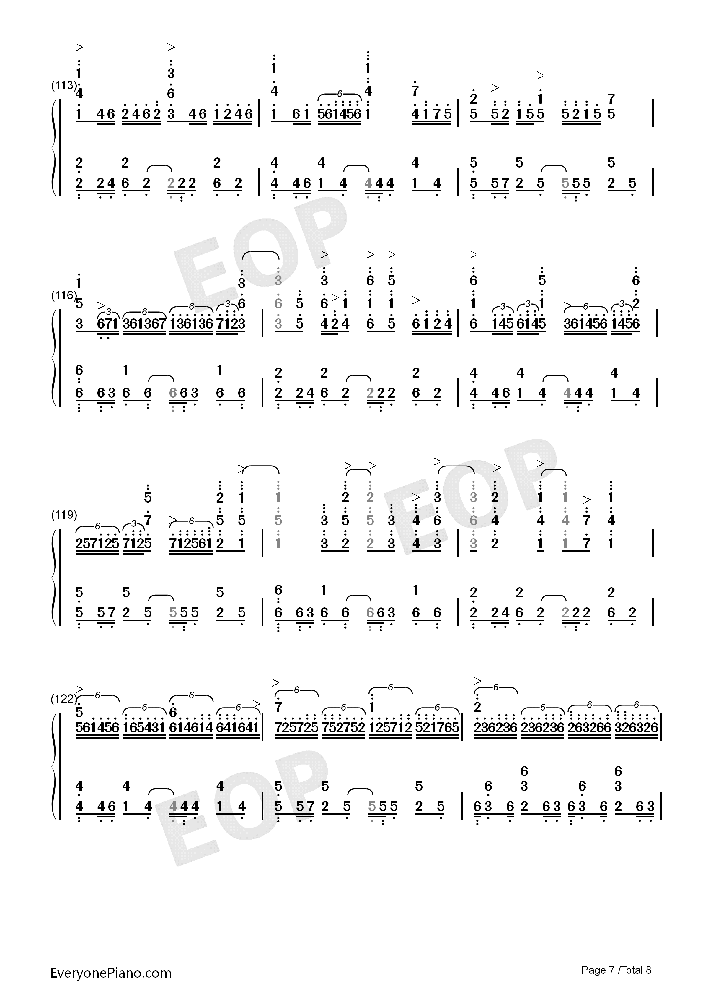 カワキヲアメク钢琴简谱_美波演唱
