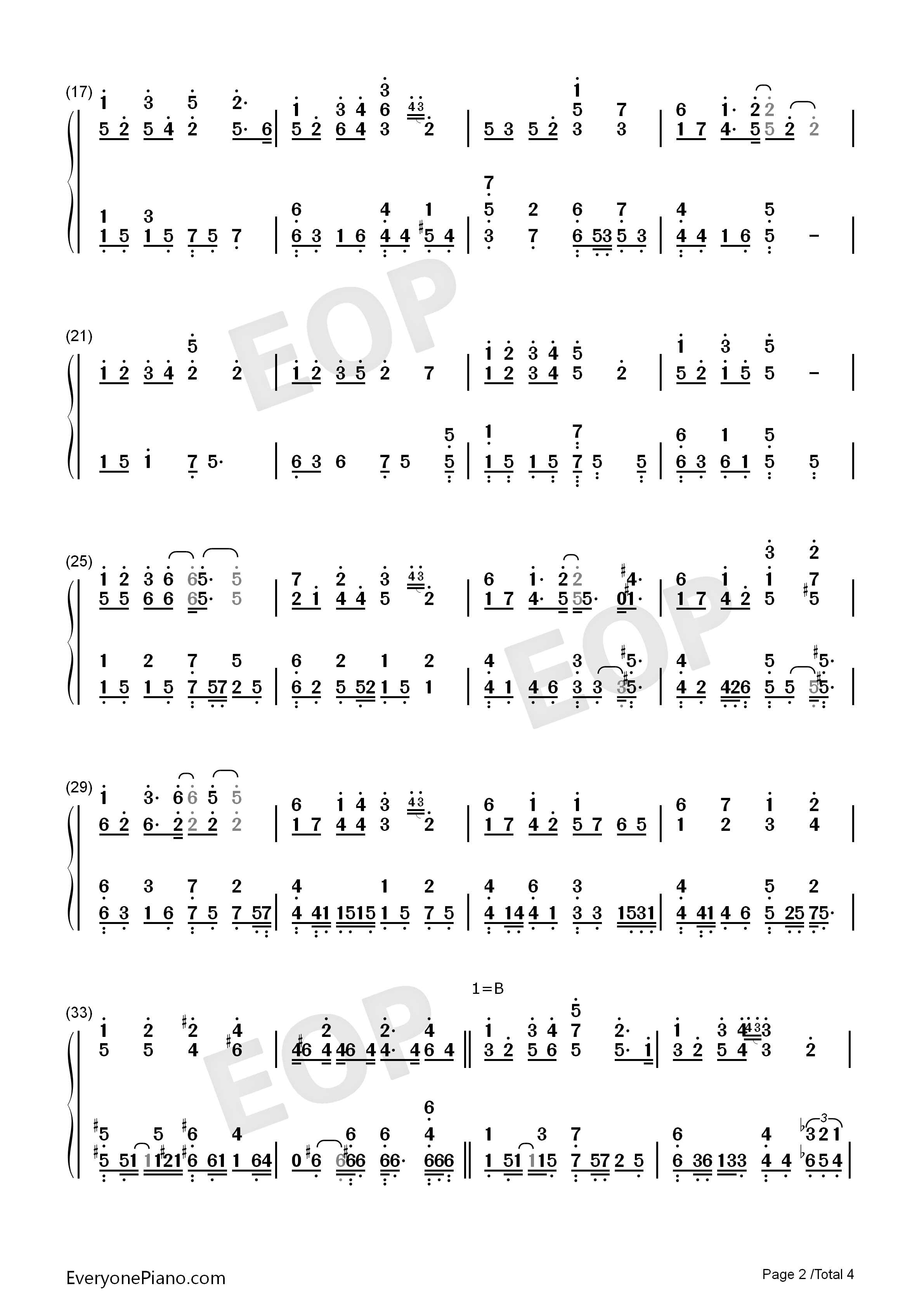 寂寞还是你钢琴简谱_萧敬腾演唱