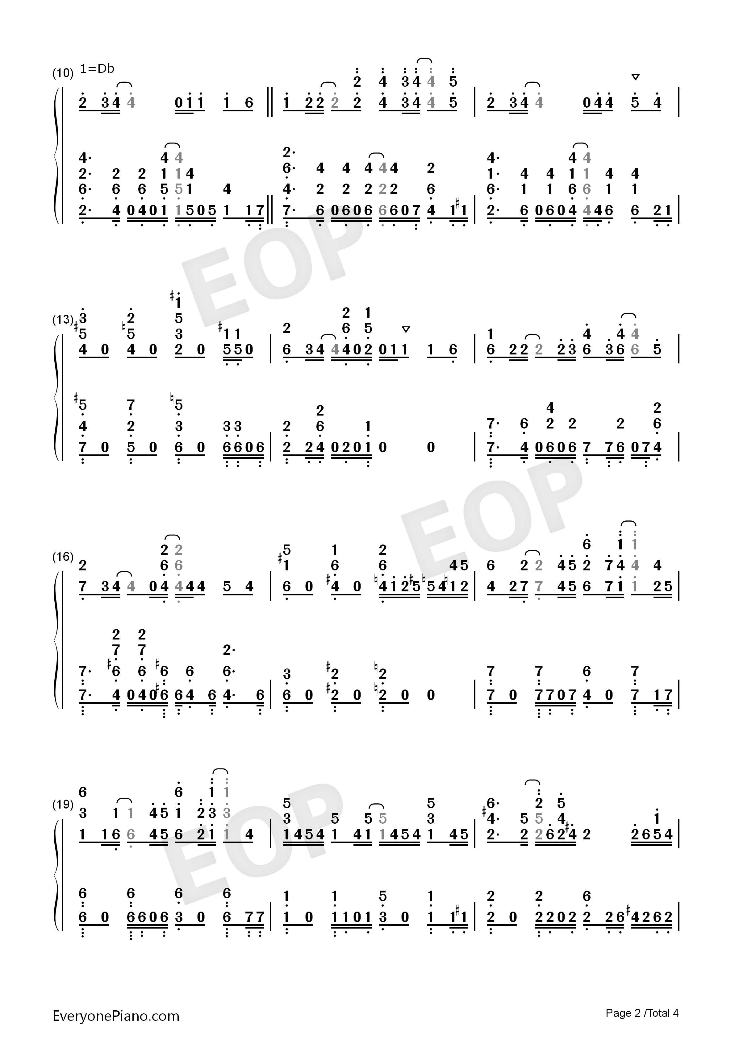 Sign钢琴简谱_内田彩演唱