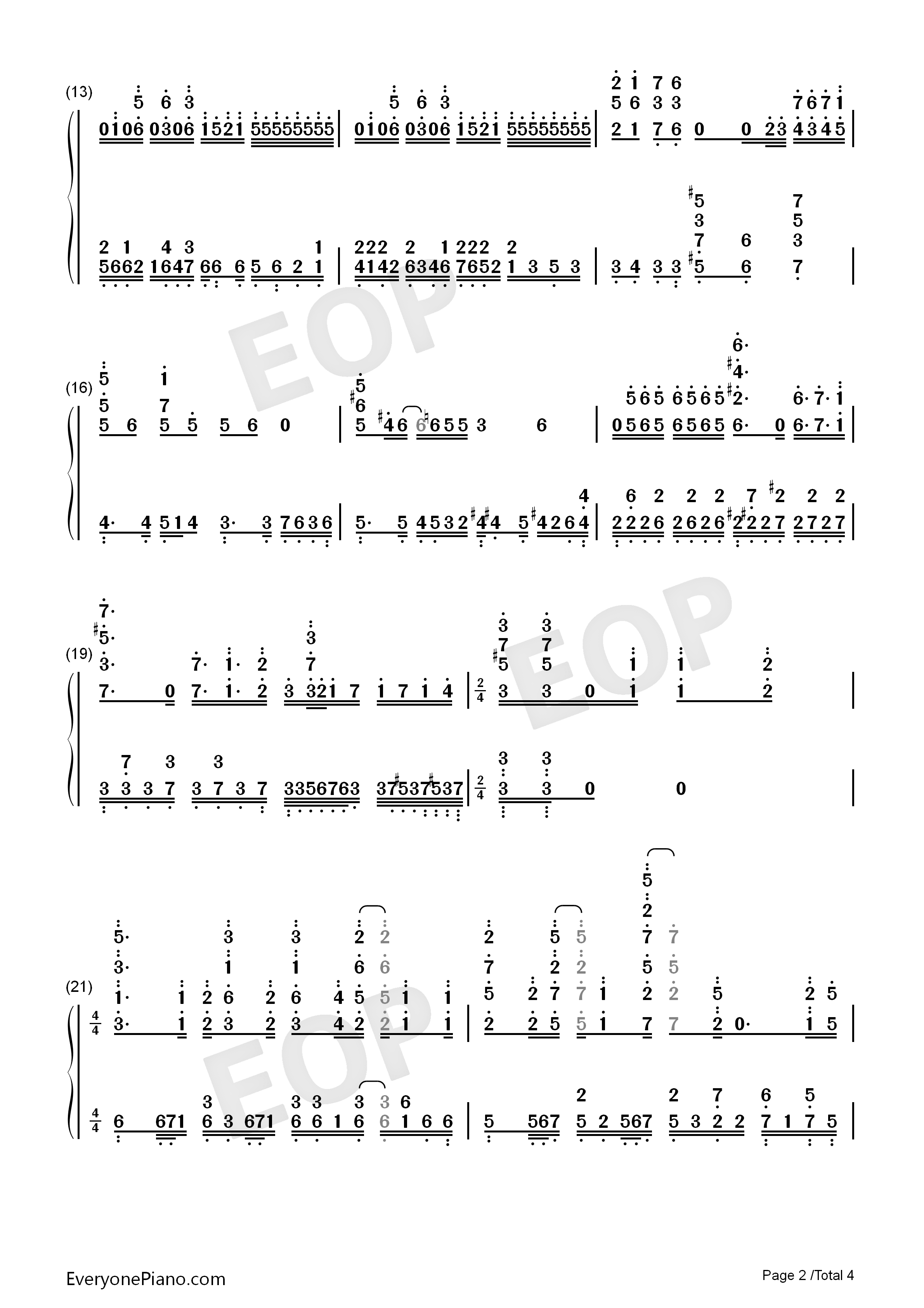 Resister钢琴简谱_ASCA演唱