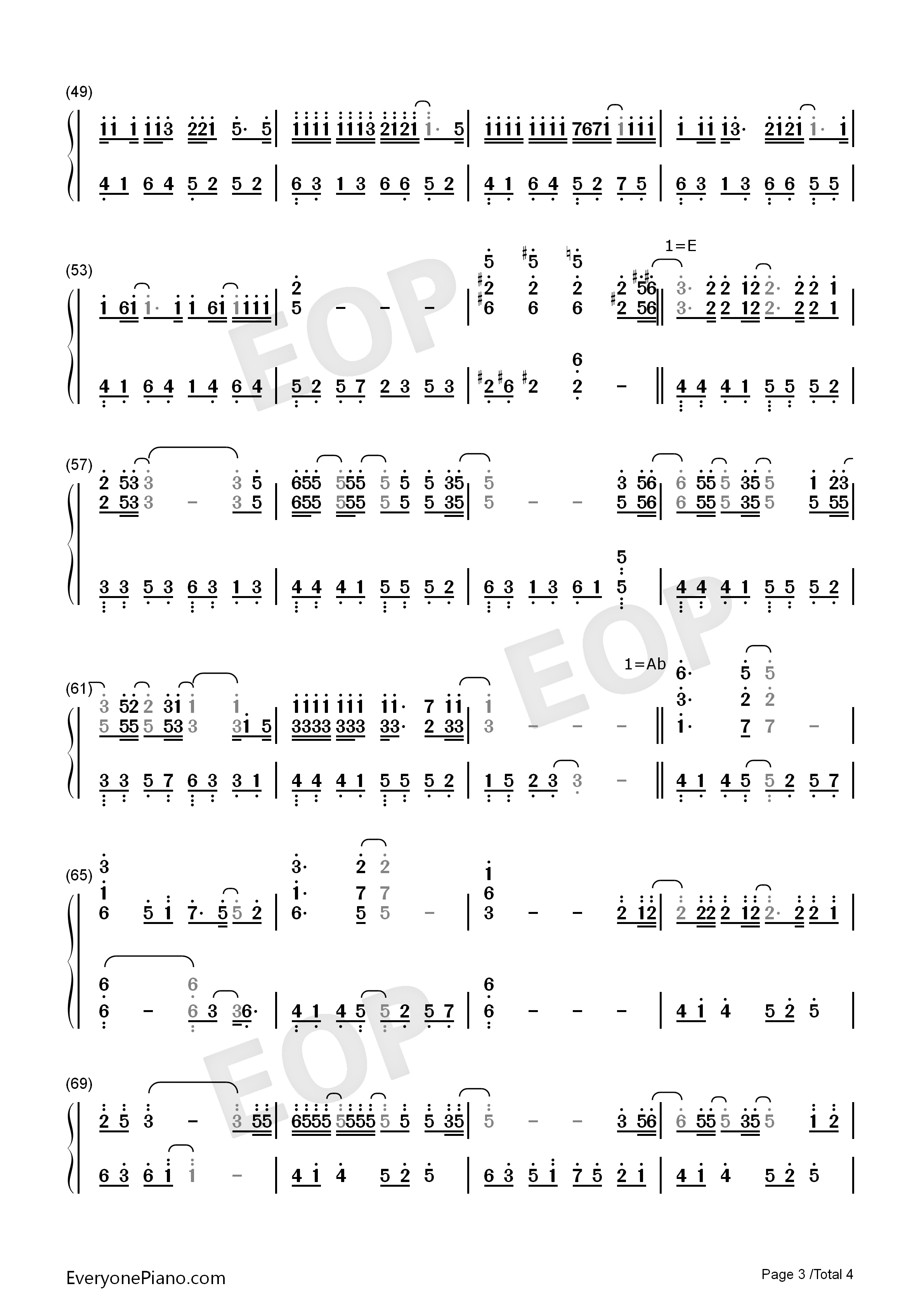 僕が死のうと思ったのは钢琴简谱_中岛美嘉演唱