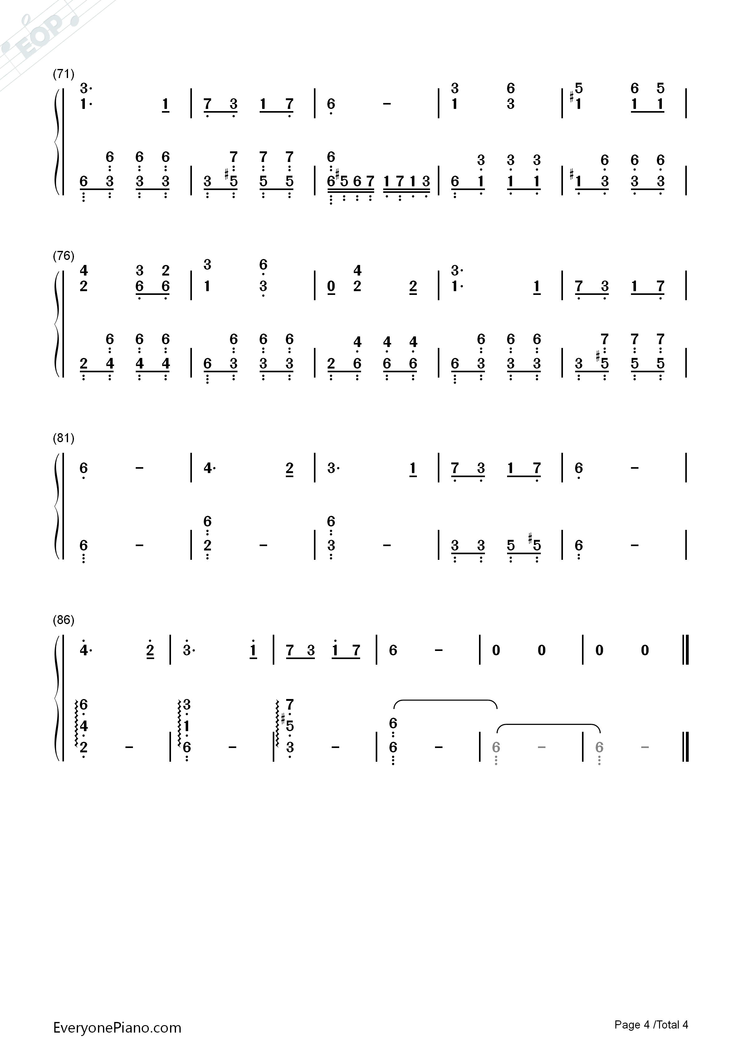 喀秋莎钢琴简谱_马特维·勃兰切尔演唱