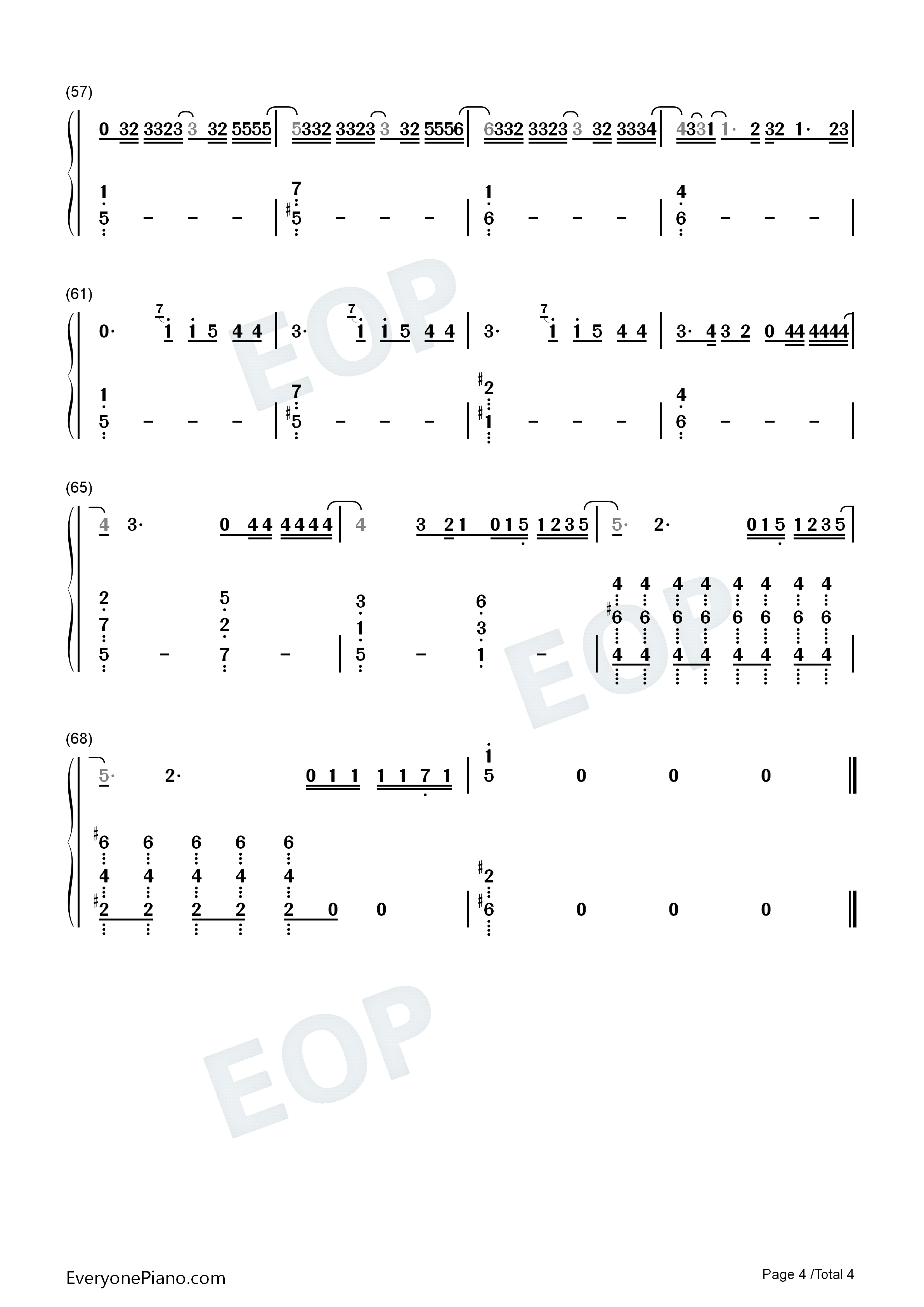 Goodbyes钢琴简谱_Post_Malone_Young_Thug演唱