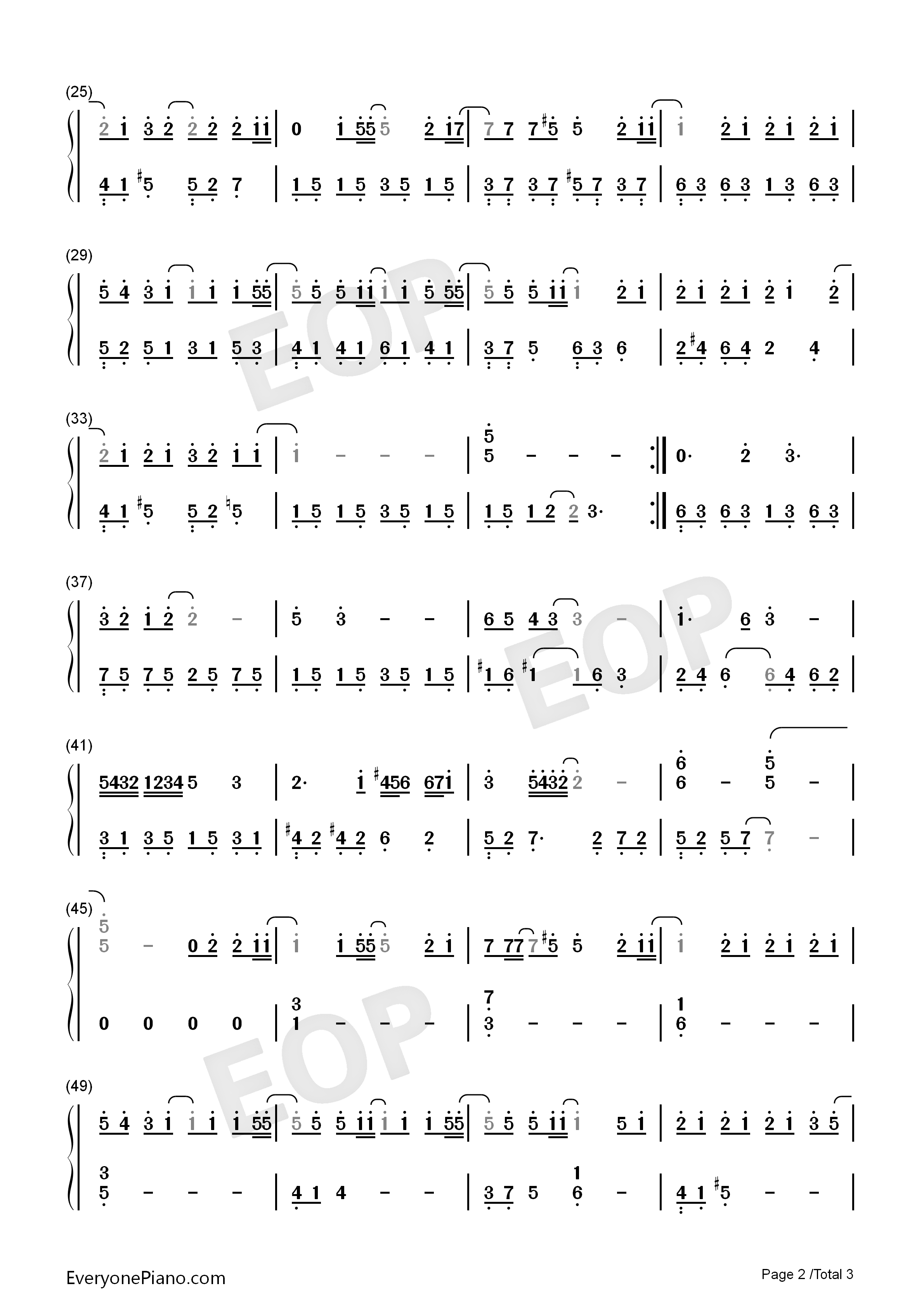 无名之辈钢琴简谱_陈雪燃演唱