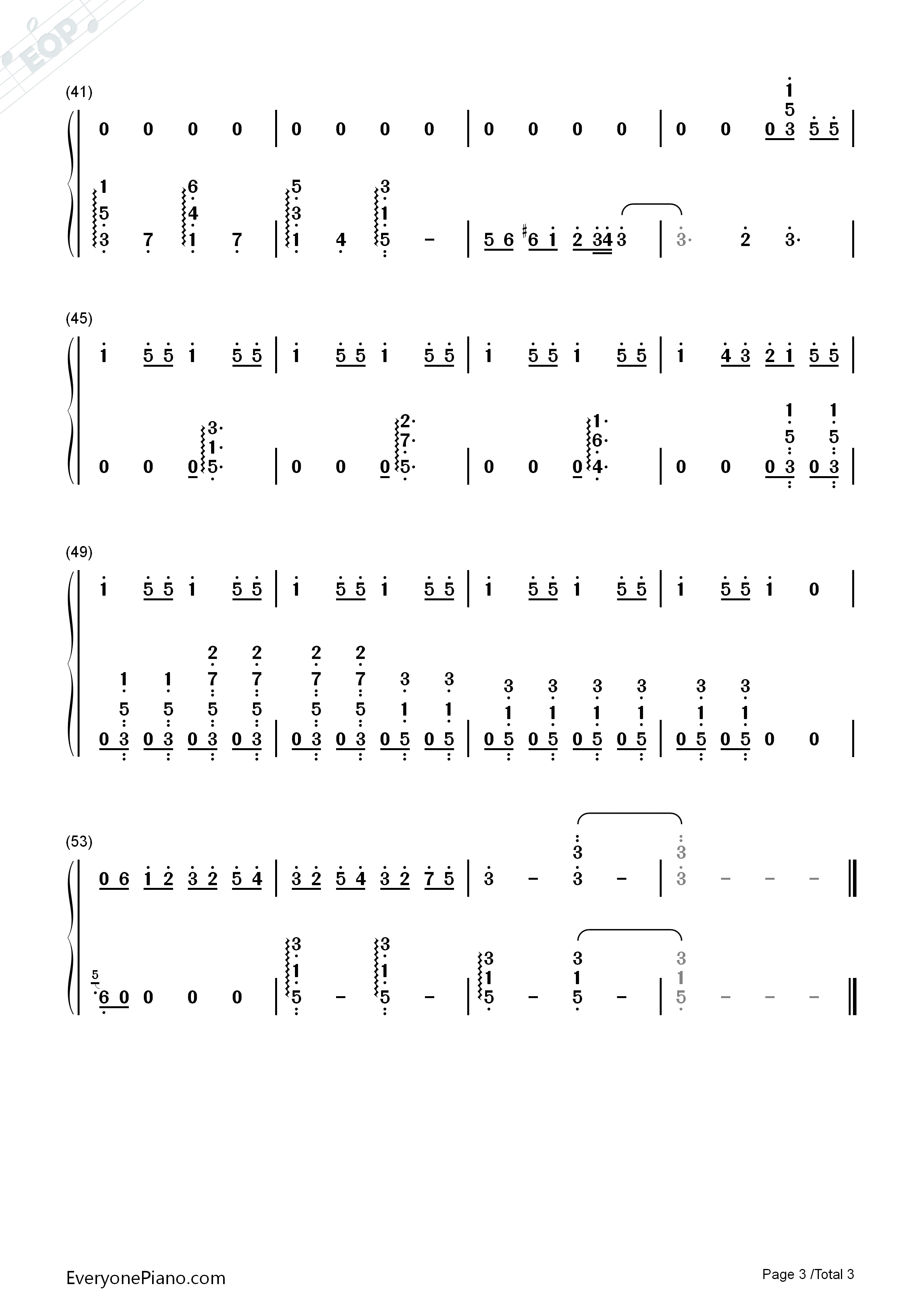 ニリンソウ钢琴简谱_細井聡司演唱