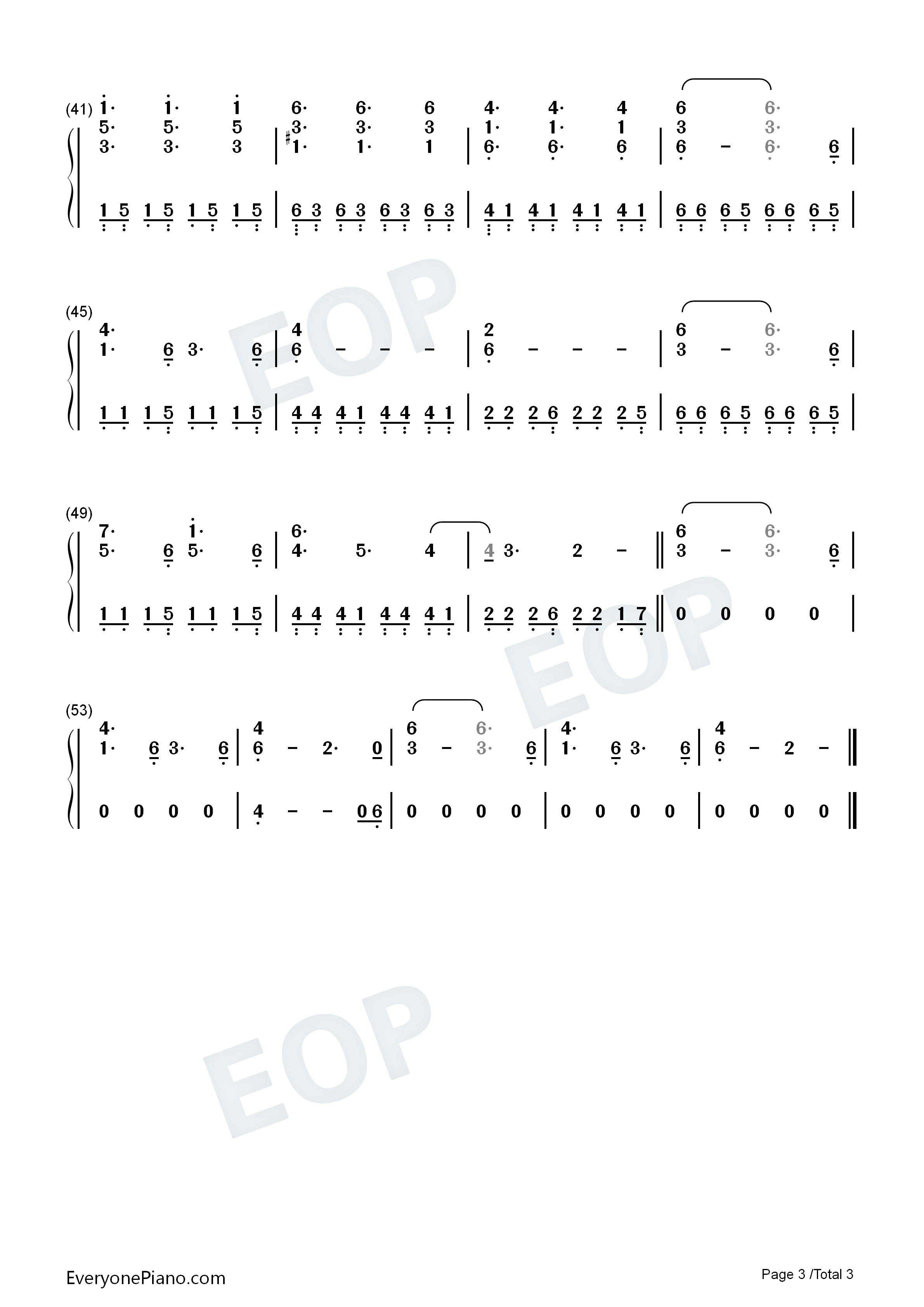 A_Forest钢琴简谱_Ramin_Djawadi演唱