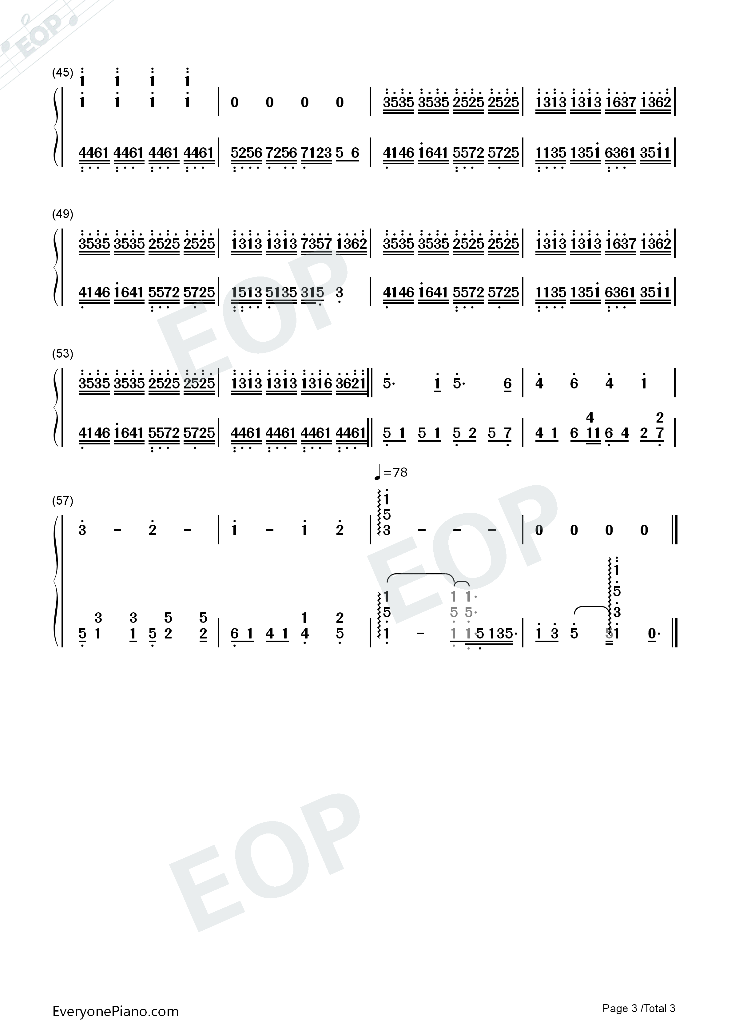 晚安喵钢琴简谱_艾索演唱