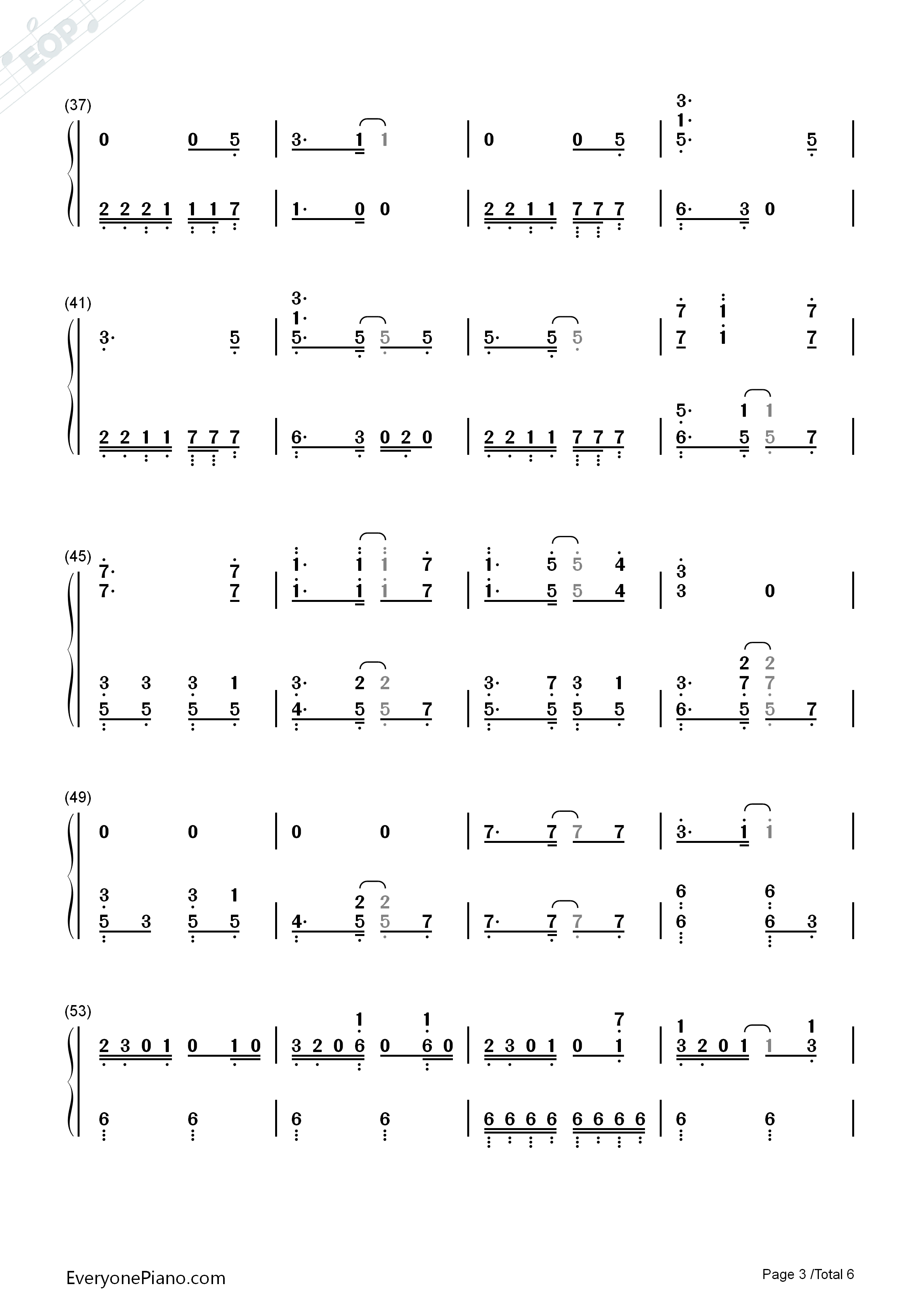 Fantastic_Magic钢琴简谱_TK_from_凛として时雨演唱