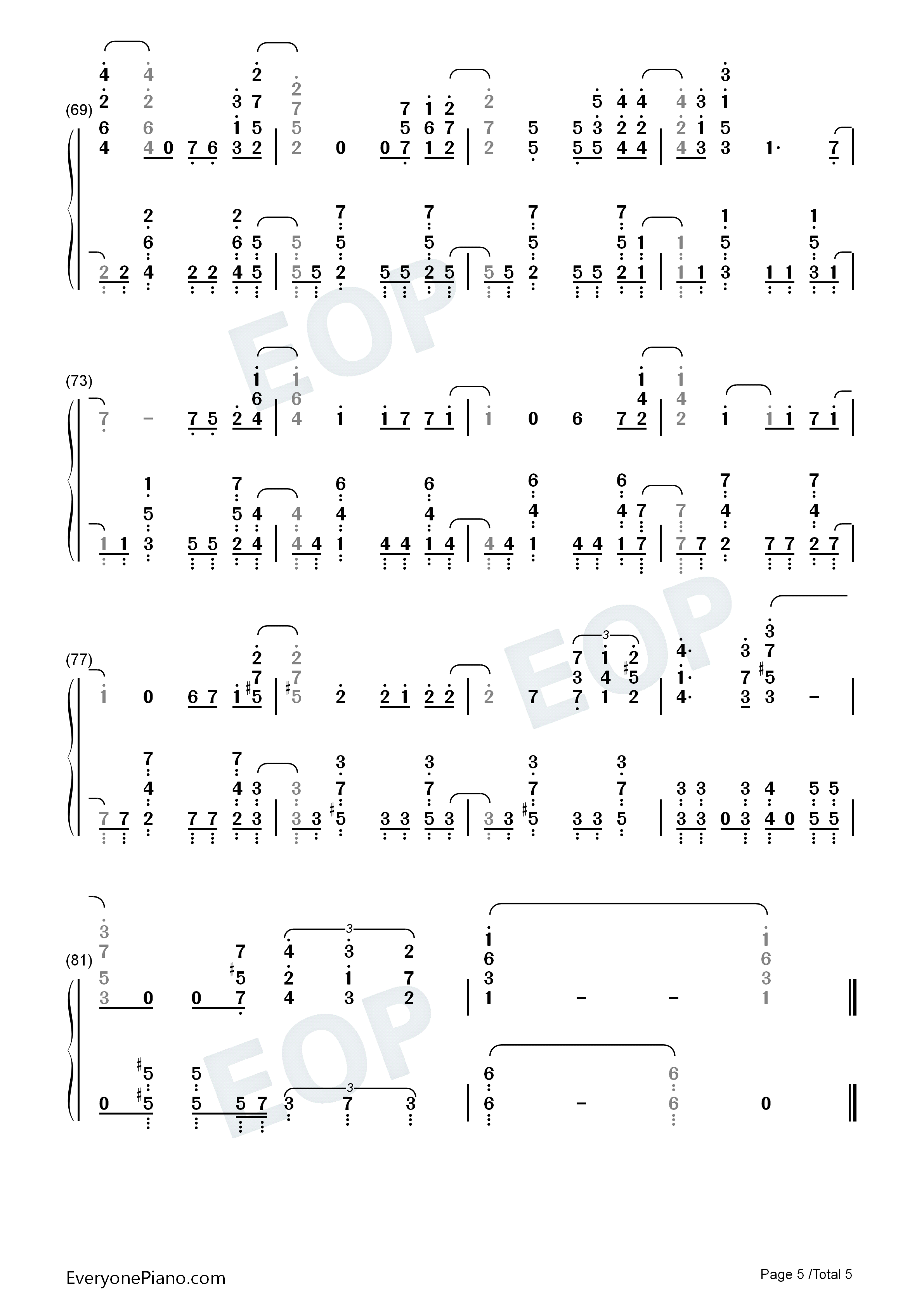 Connected钢琴简谱_吉冈茉祐演唱