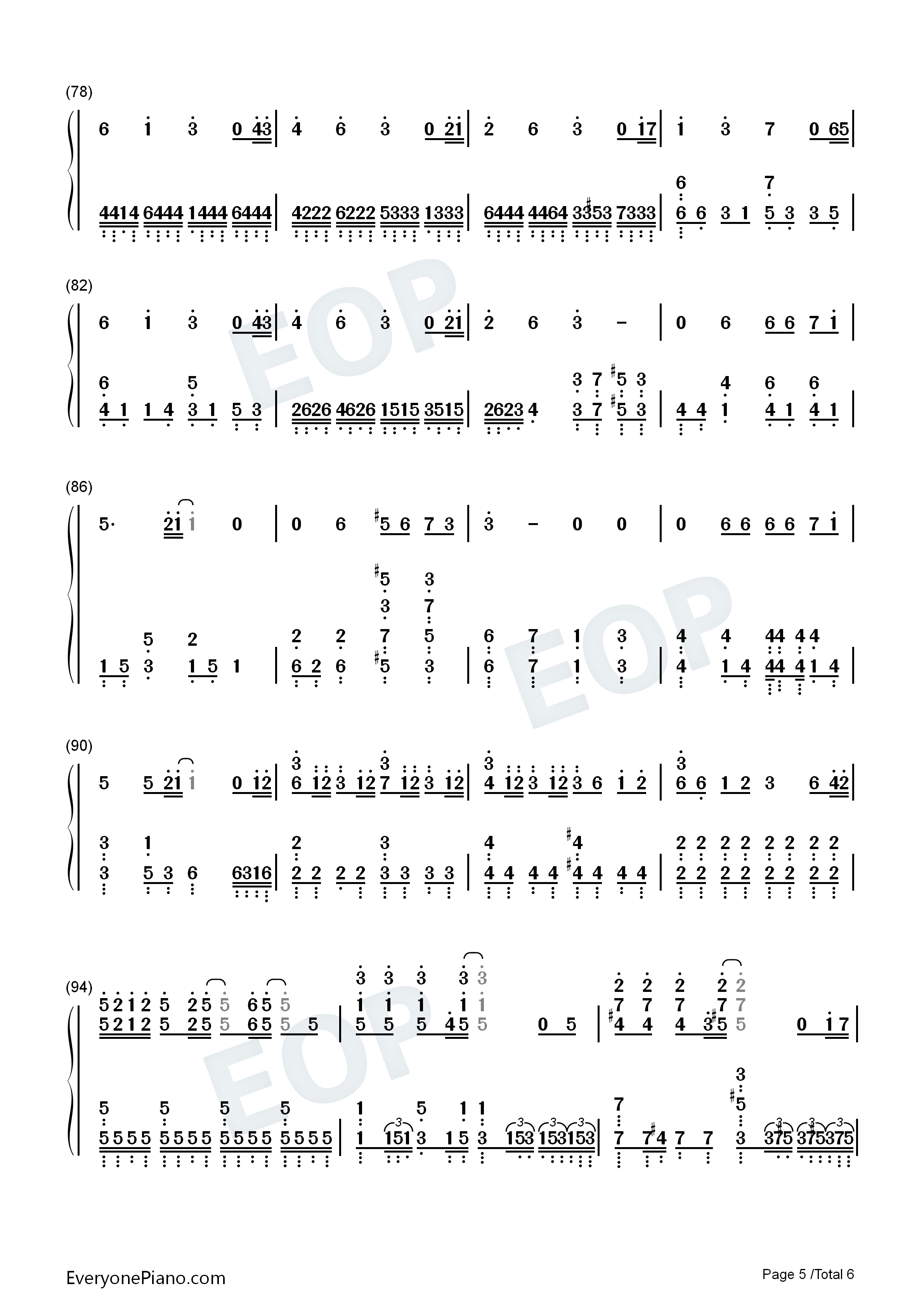 竈門炭治郎のうた钢琴简谱_椎名豪_中川奈美演唱